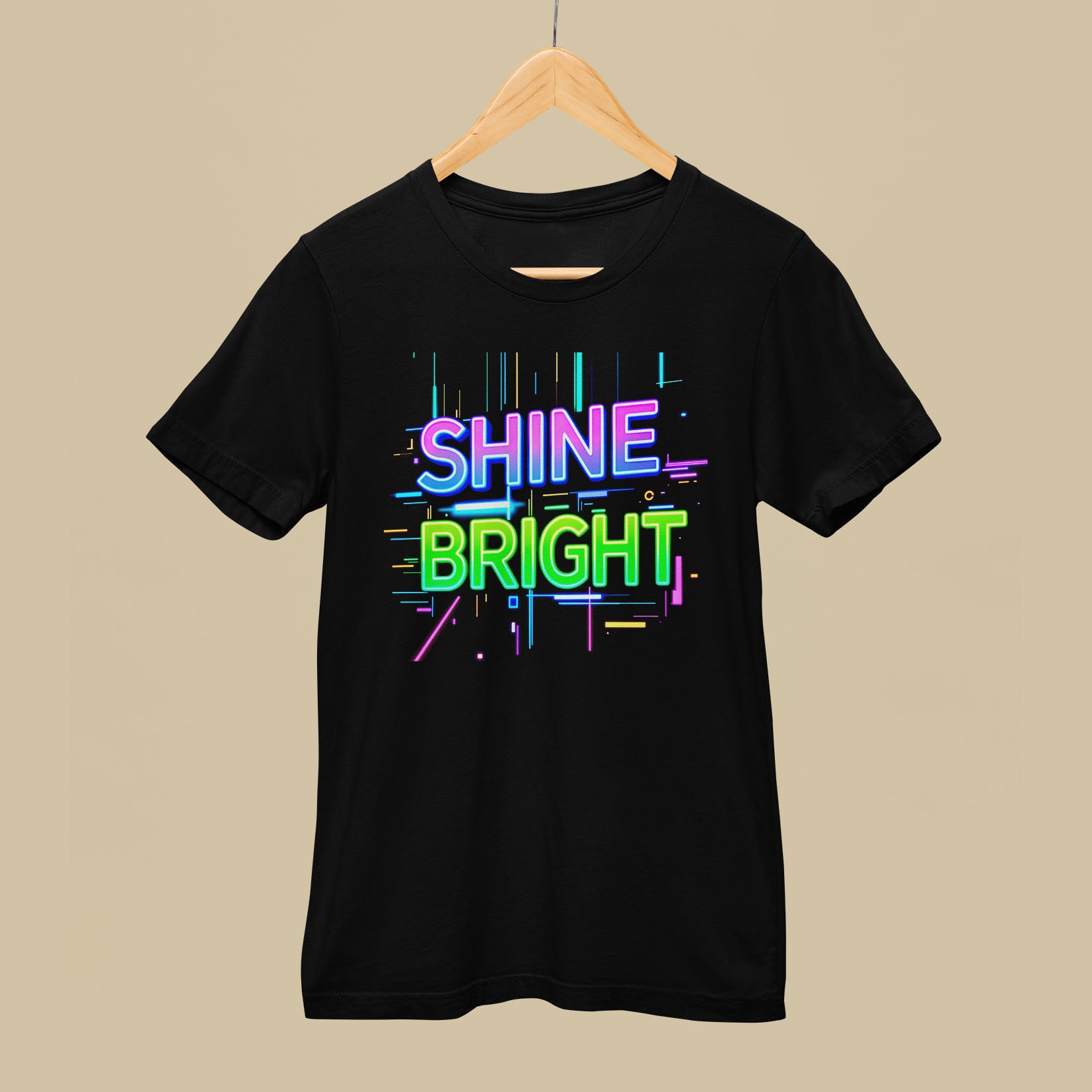 SHINE BRIGHT Short-Sleeve Unisex T-Shirt