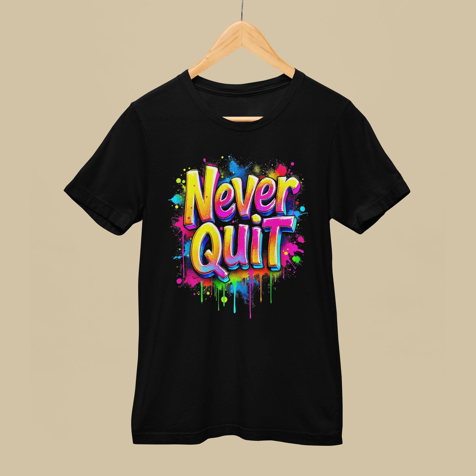 Never Qiut Unisex classic tee