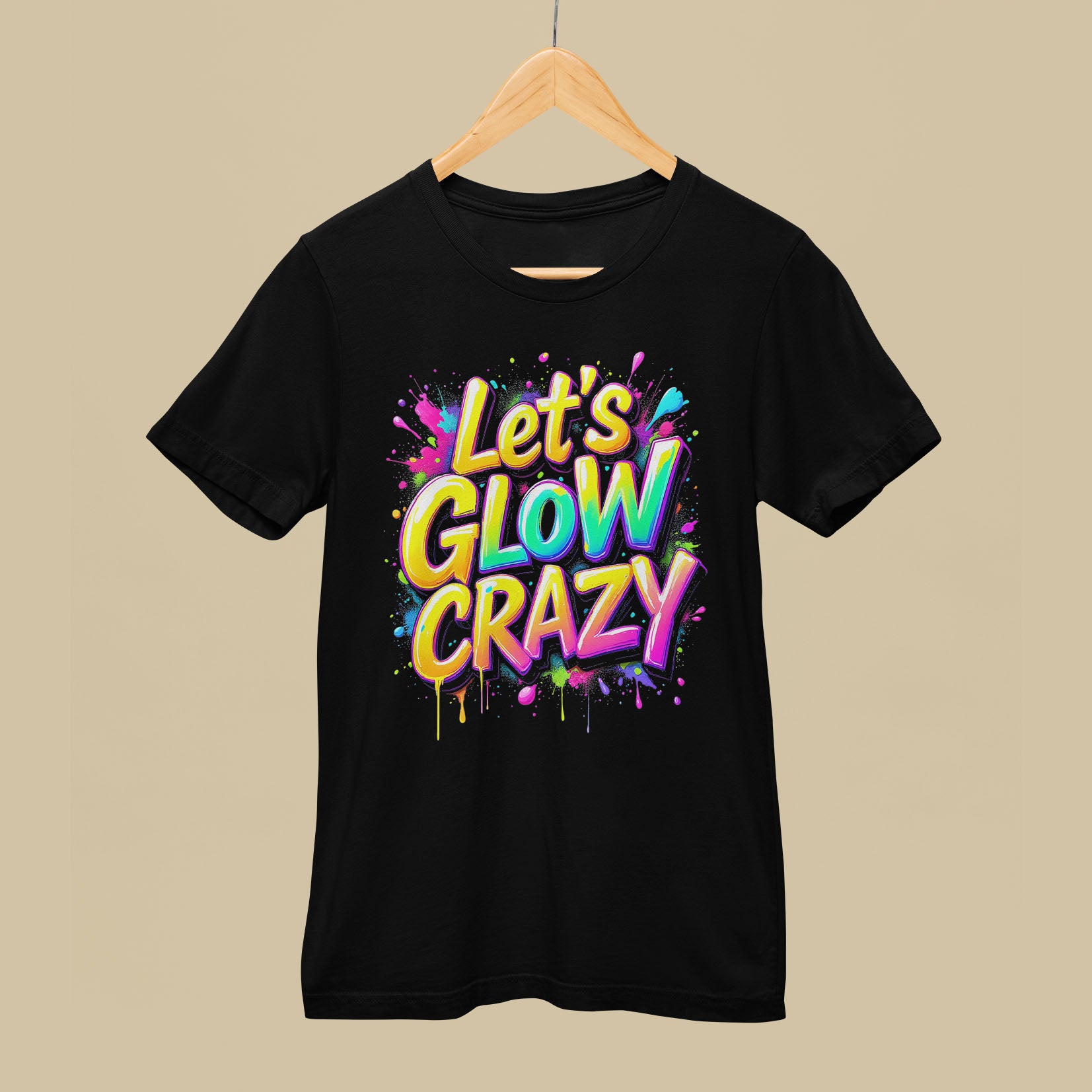 Let's GLOW CRAZY Unisex classic tee