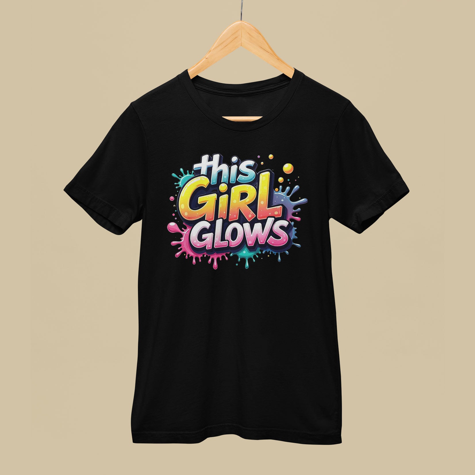 this GIRL GLOWS Short-Sleeve Unisex T-Shirt