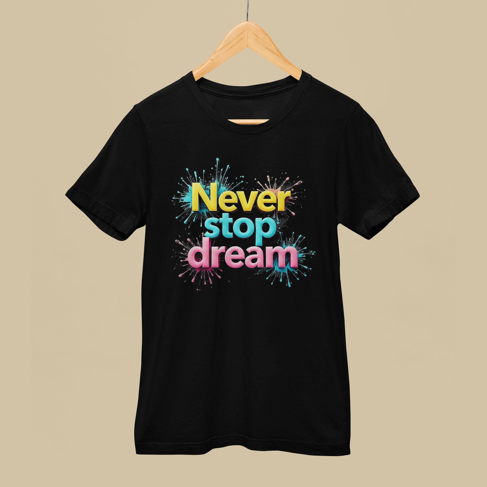 Never stop dream Short-Sleeve Unisex T-Shirt