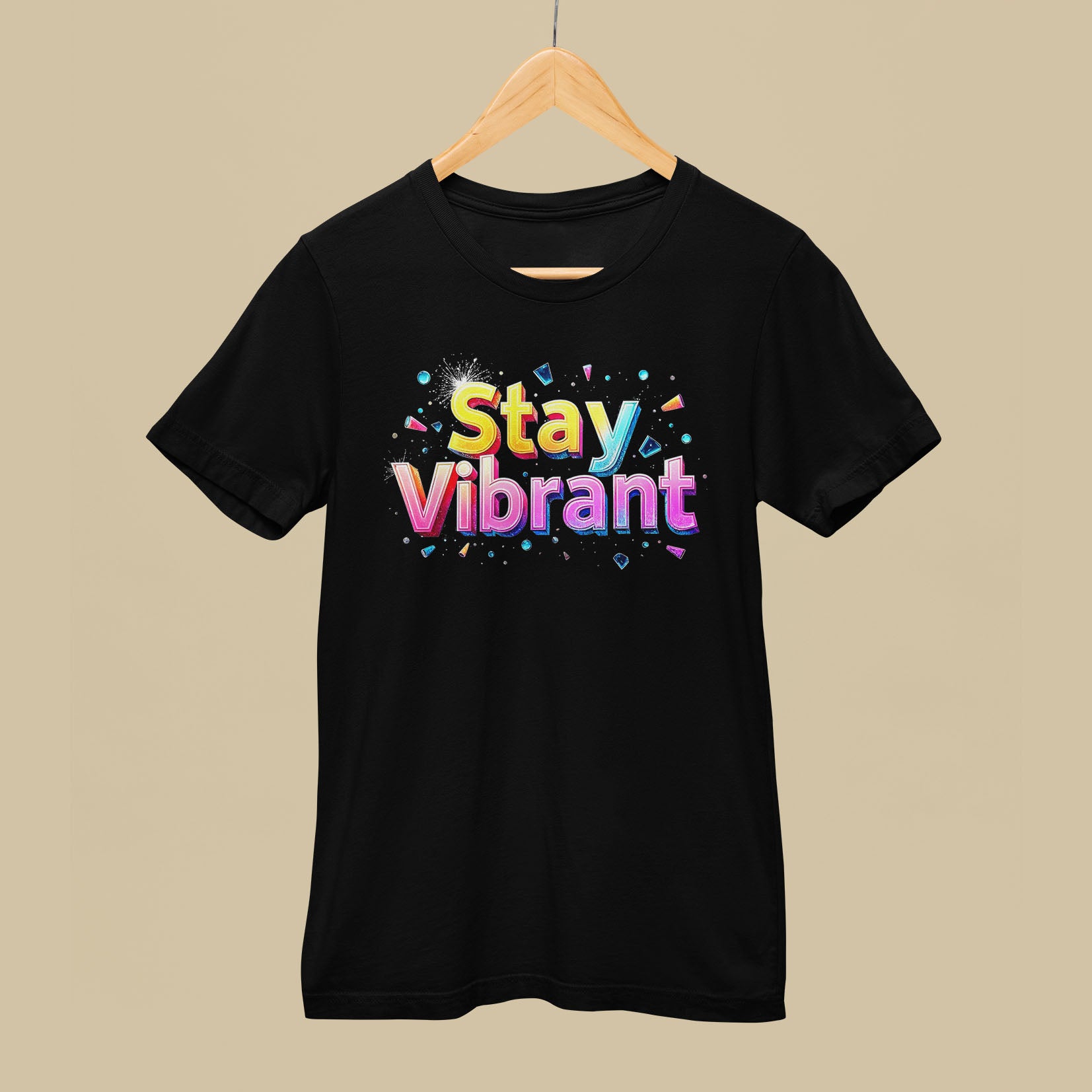 Stay Vibrant Short-Sleeve Unisex T-Shirt