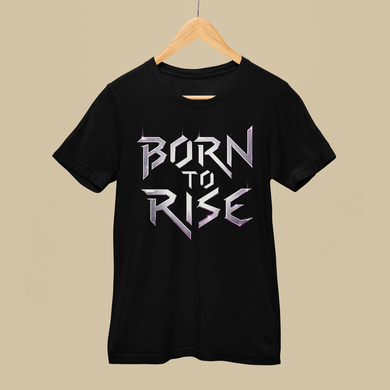 BORN TO RISE Unisex classic tee