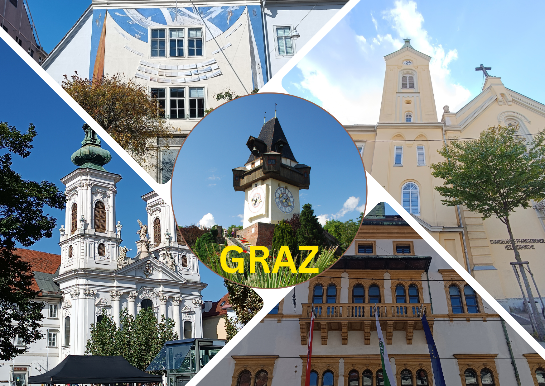 Fridge Magnet Graz 4