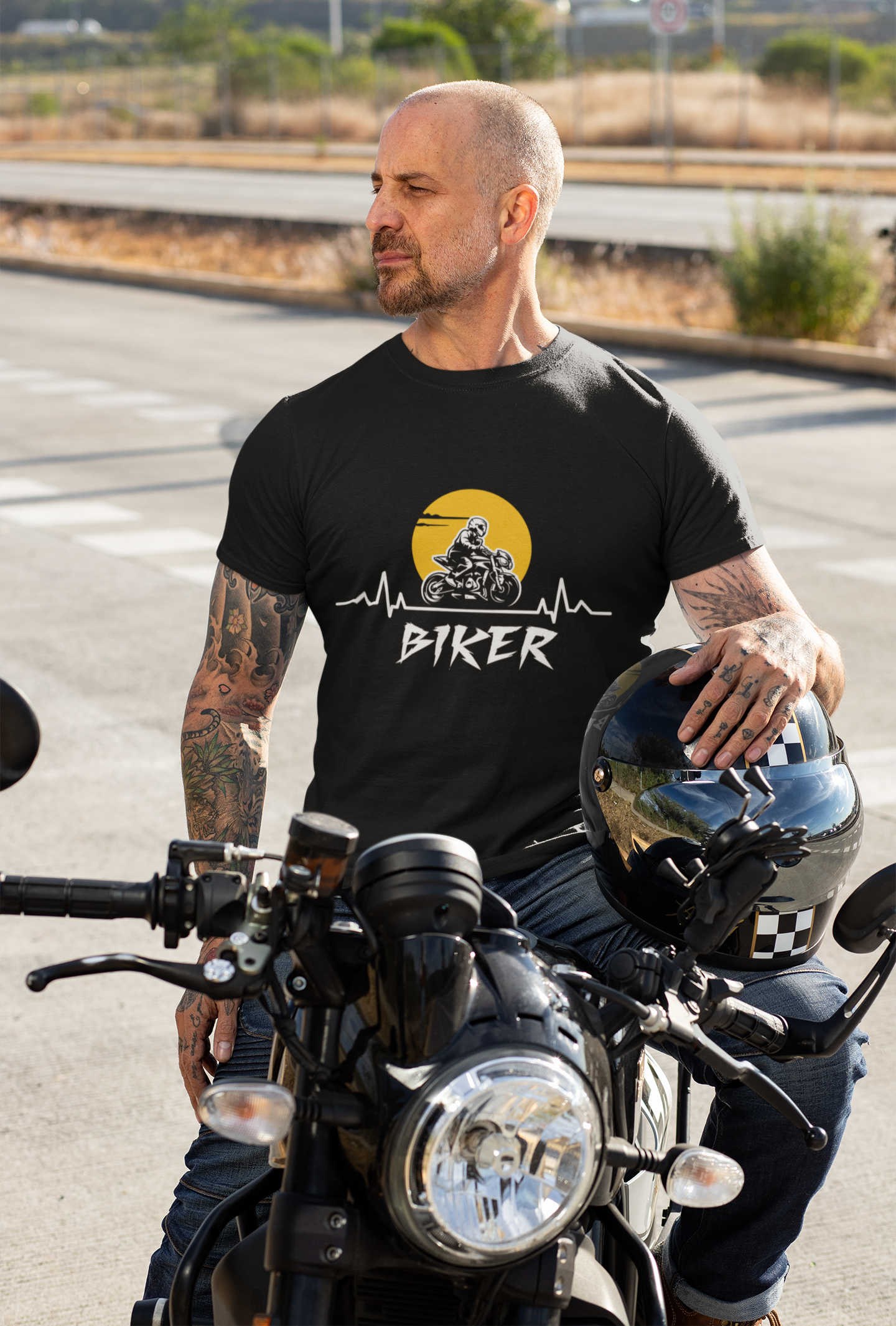 Biker Unisex T-Shirt