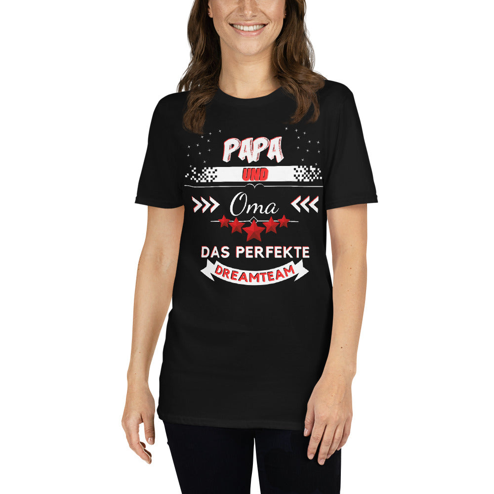 Papa and Grandma - A perfect dream team Unisex T-Shirt