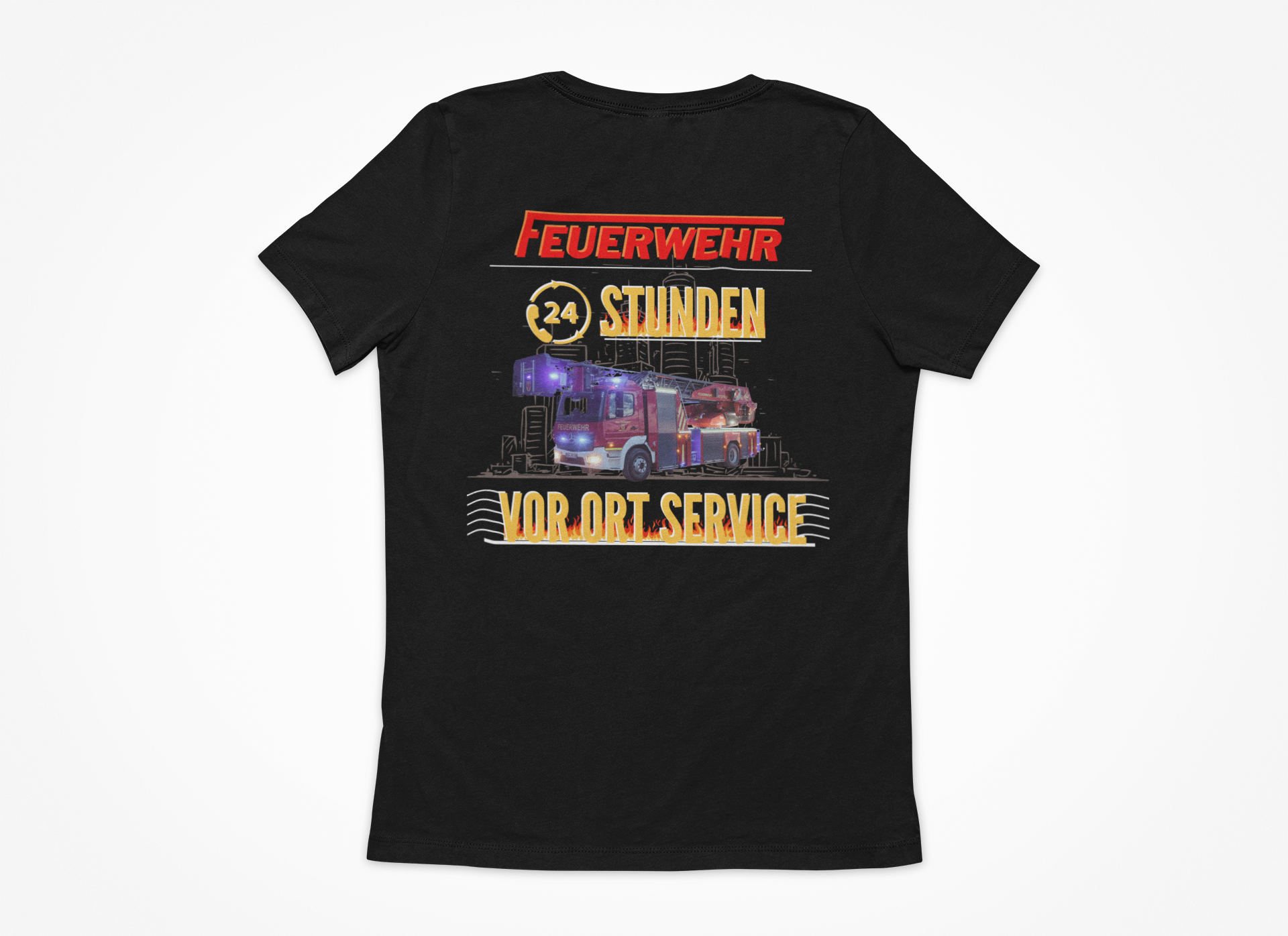 Fire Department 24 Hour On-Site Service T-Shirt