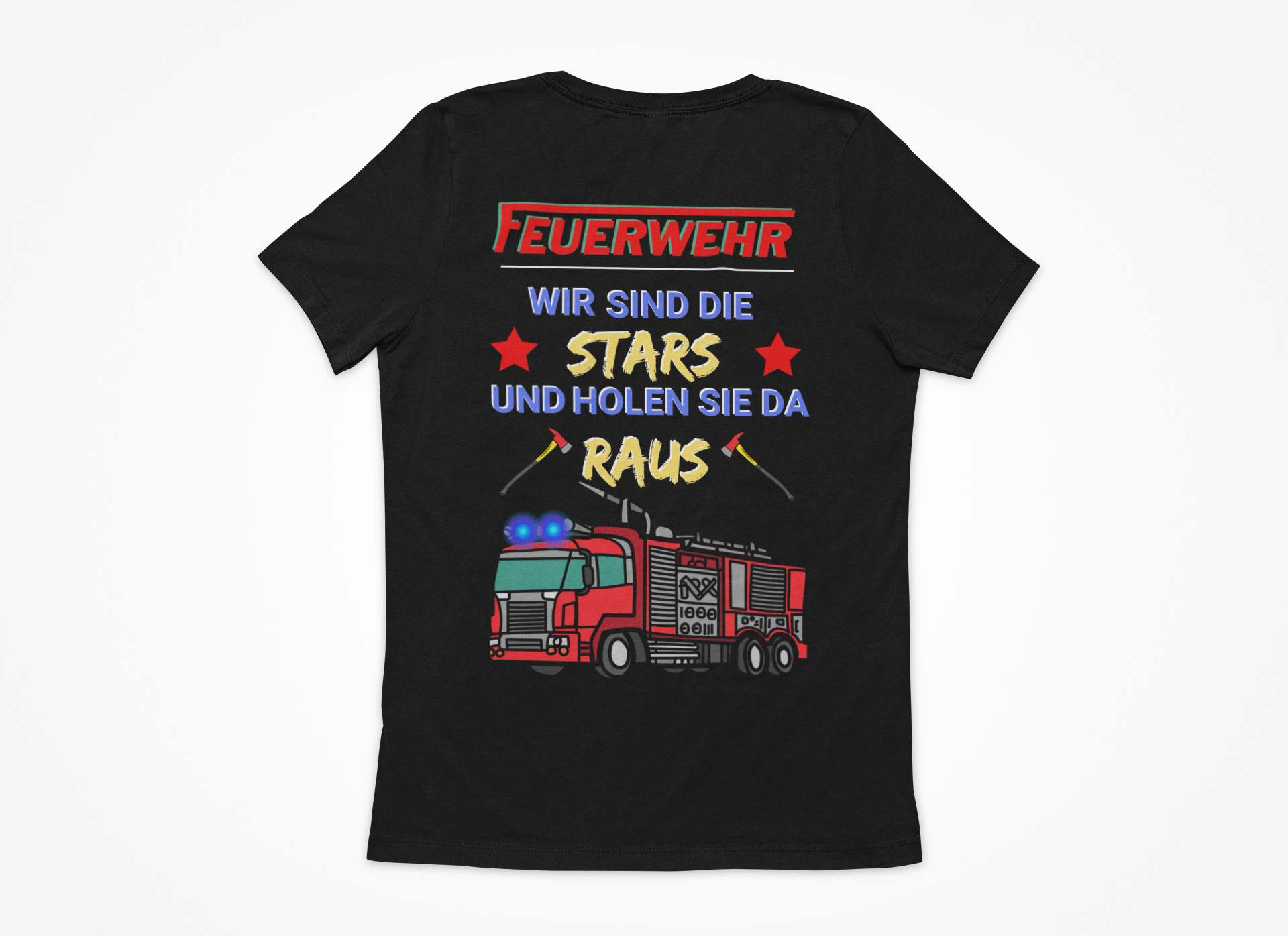 Fire Department - We are the stars and we will get you out of there Unisex T-Shirt