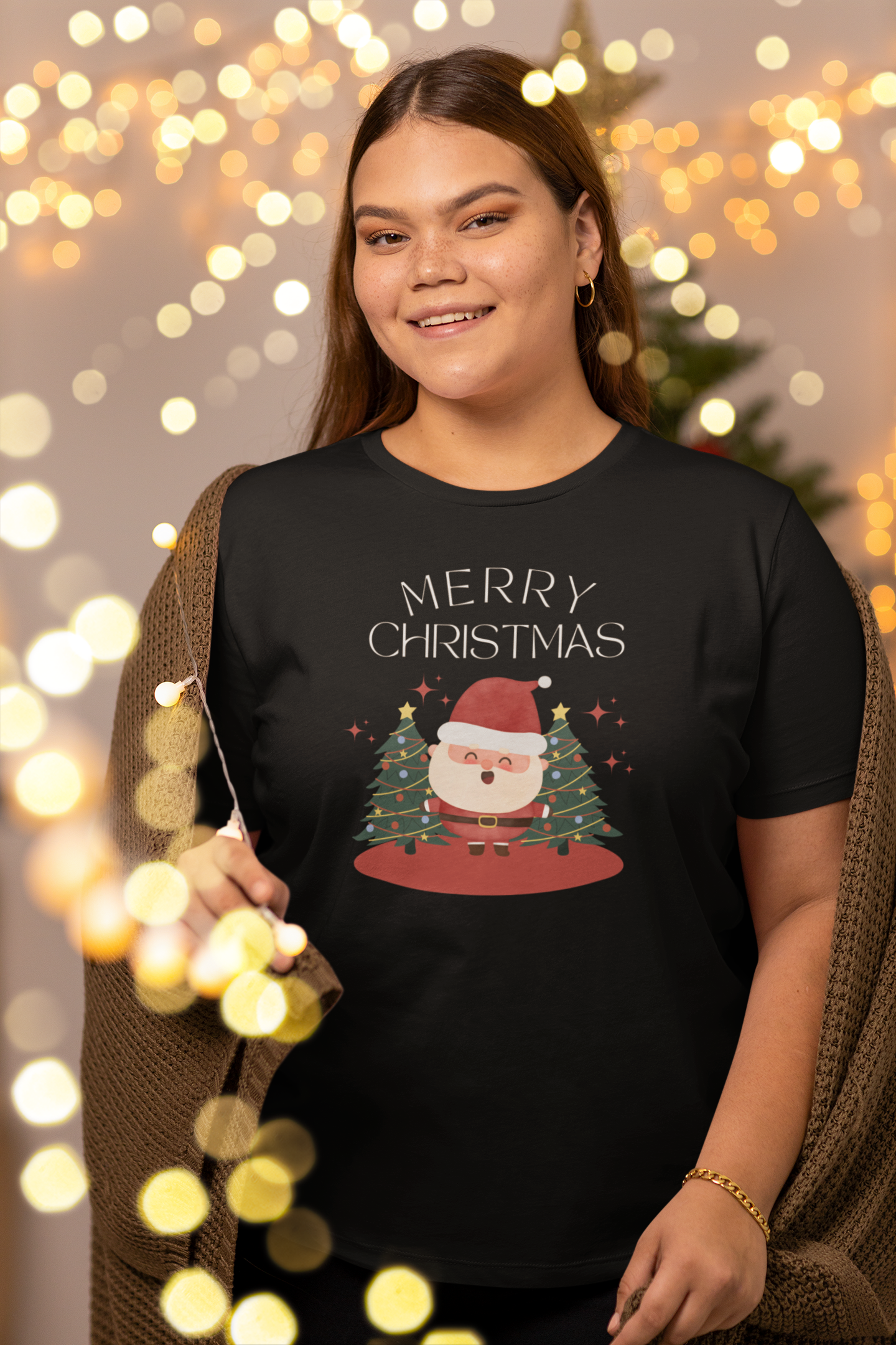 Merry christmas t-shirt, short-sleeve unisex t-shirt