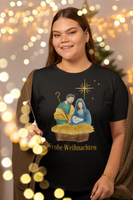 Frohe Weihnachten, Kurzärmeliges Unisex-T-Shirt