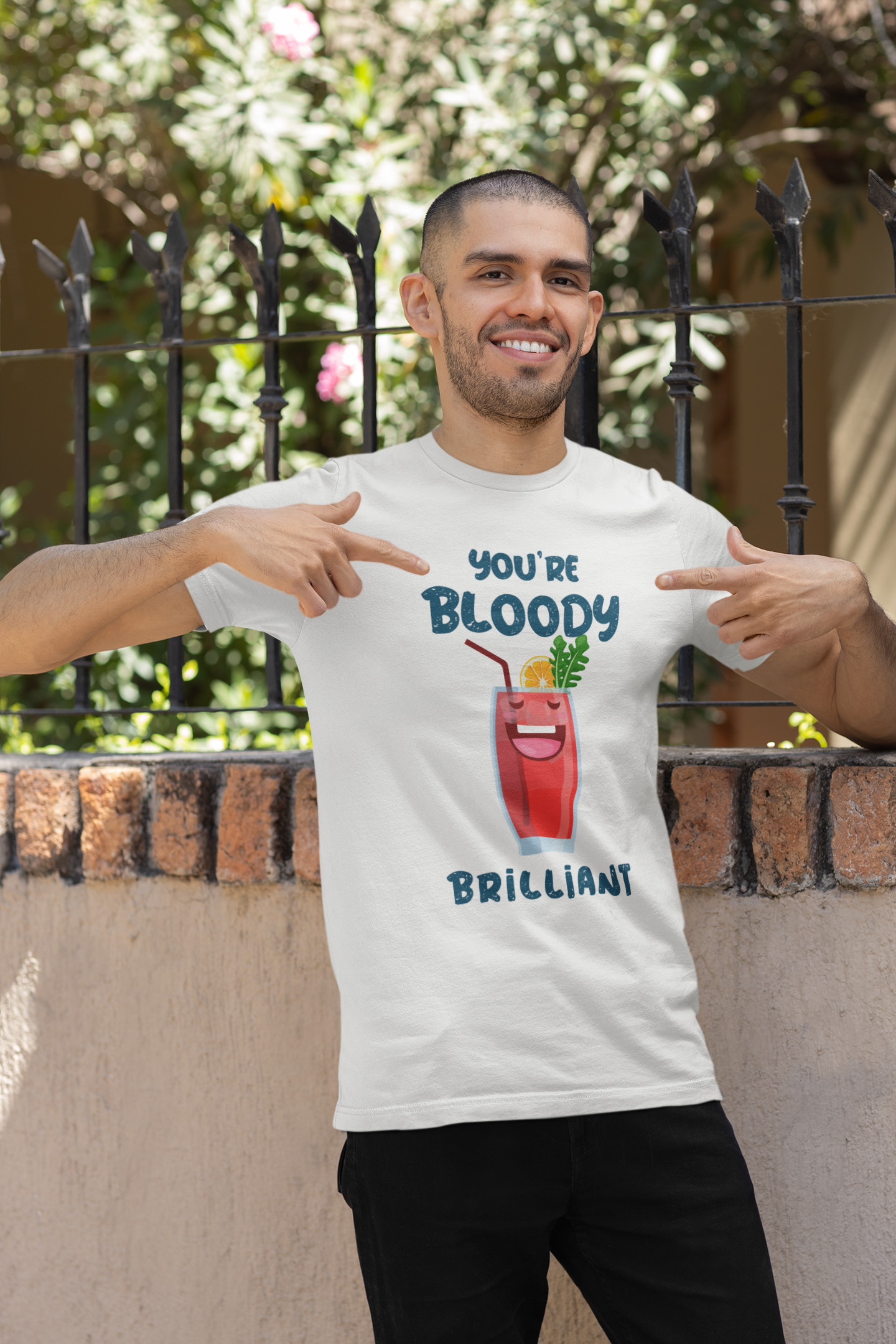 You are bloody brilliant unisex t-shirt