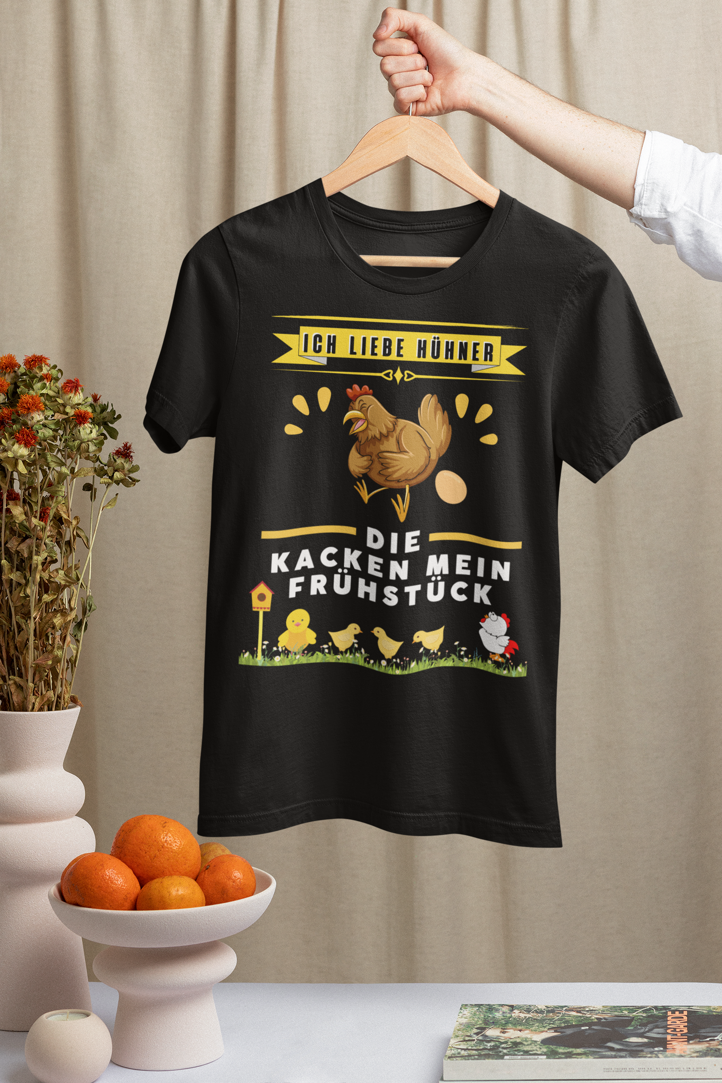 I love chickens that poop my breakfast Unisex T-Shirt