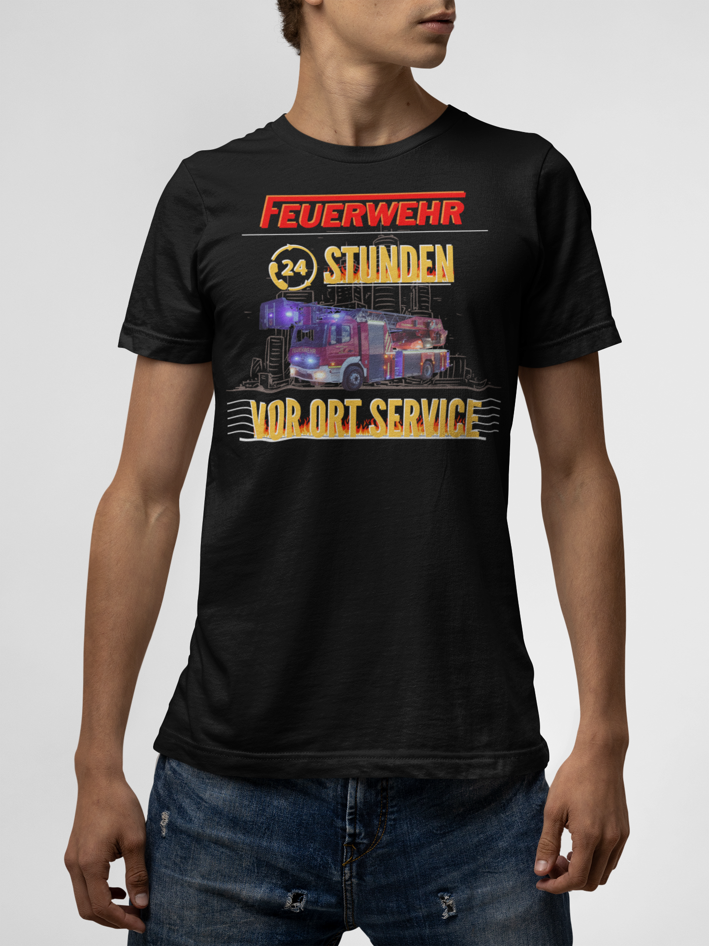 Fire Department 24 Hour On-Site Service T-Shirt