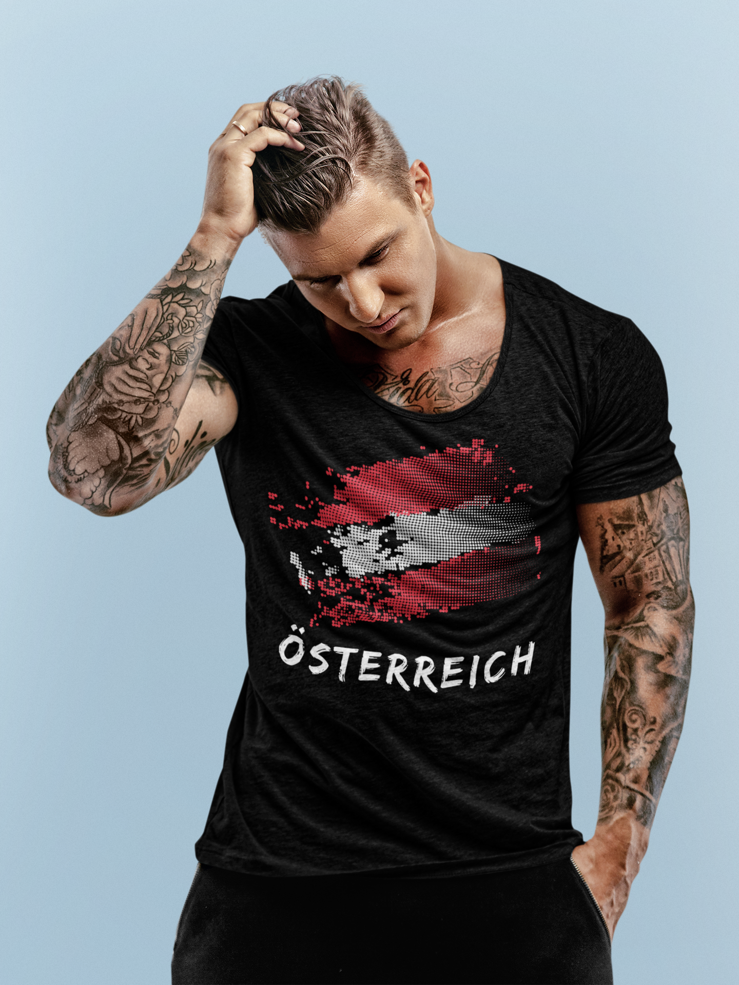 Austria Flag Unisex T-Shirt