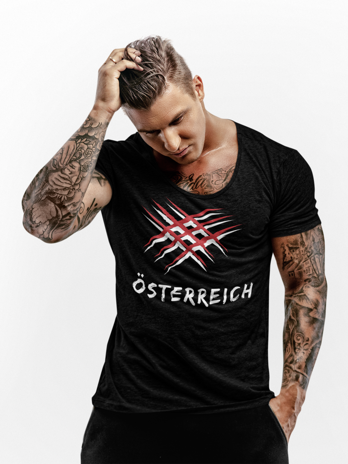 Austria red white red Unisex T-Shirt