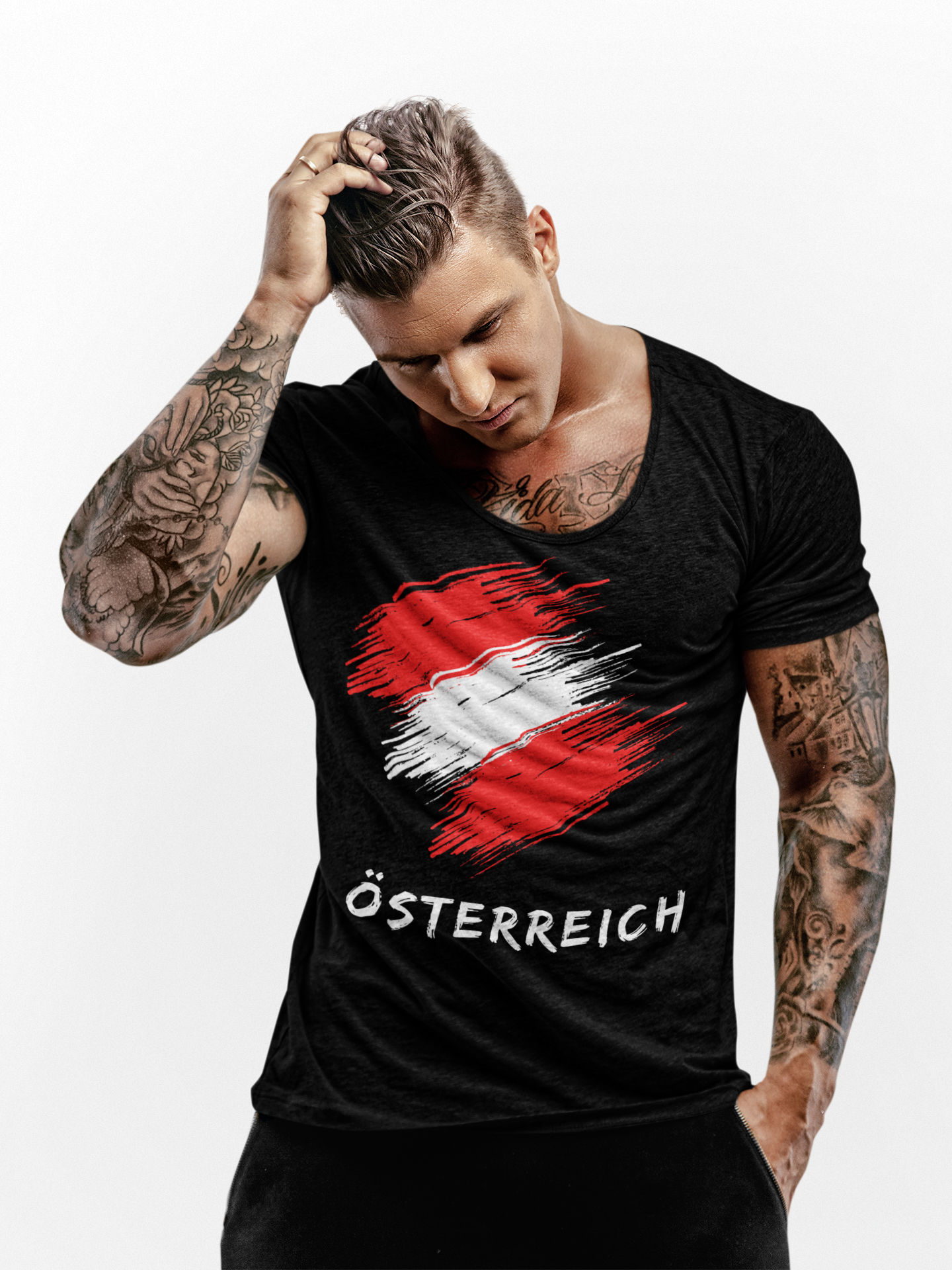 Austria Flag Unisex T-Shirt