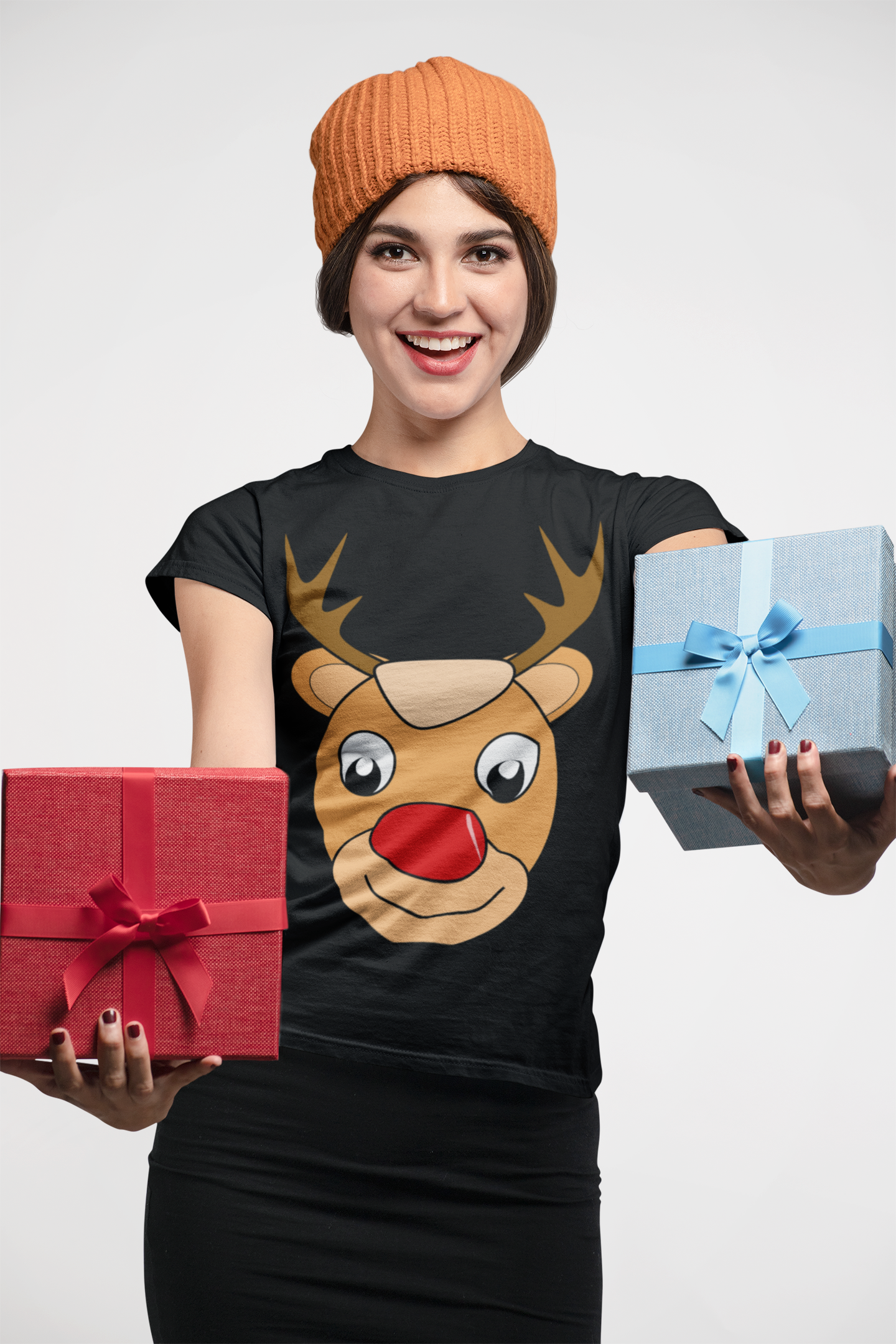 Rudolf, christmas, holy night, Short-Sleeve Unisex T-Shirt