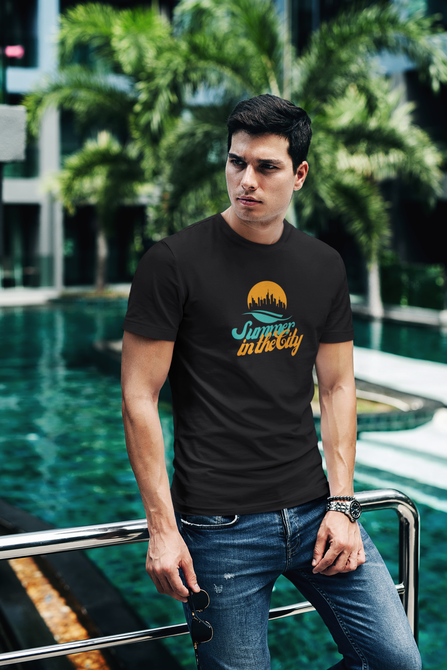 Summer in the city unisex t-shirt