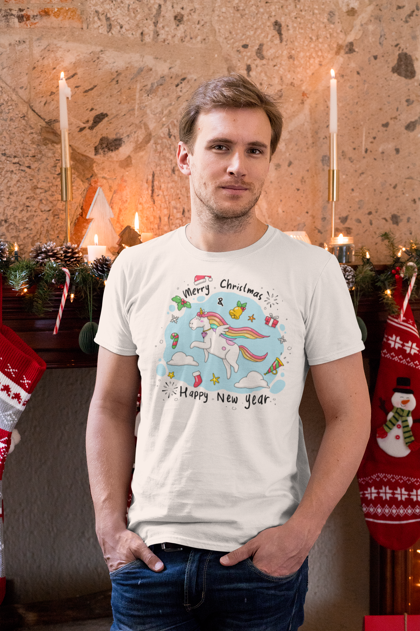 Christmas, Short Sleeve Unisex T-Shirt