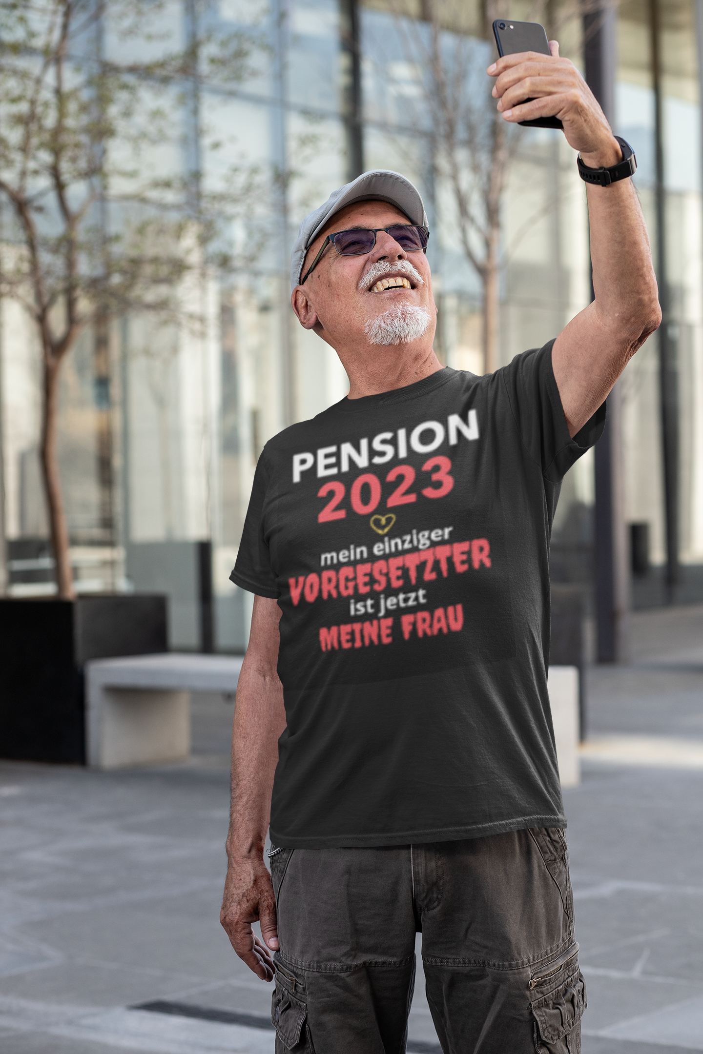 Pension 2023, Meine Frau die Vorgesetzte, Unisex-T-Shirt