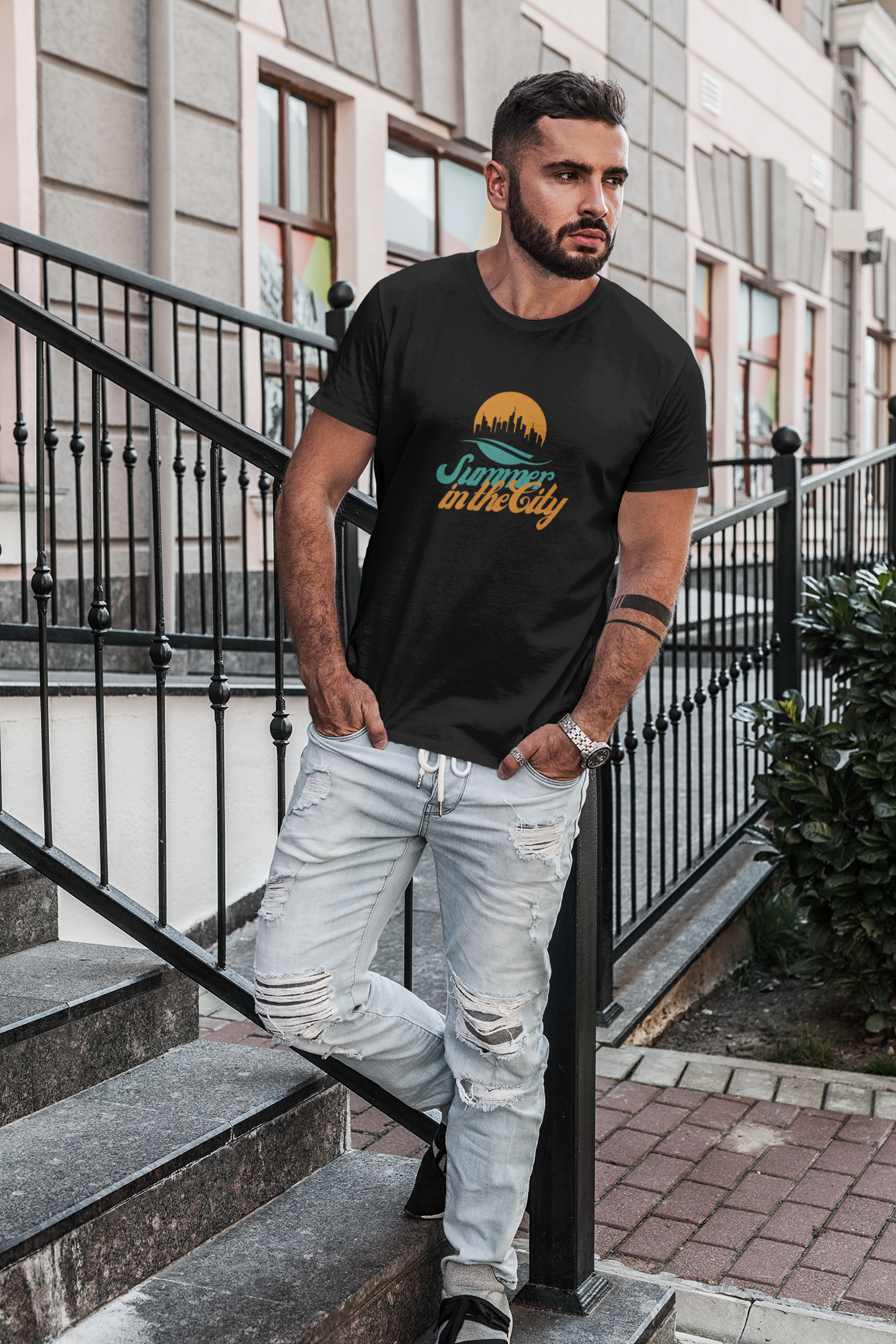 Summer in the city unisex t-shirt