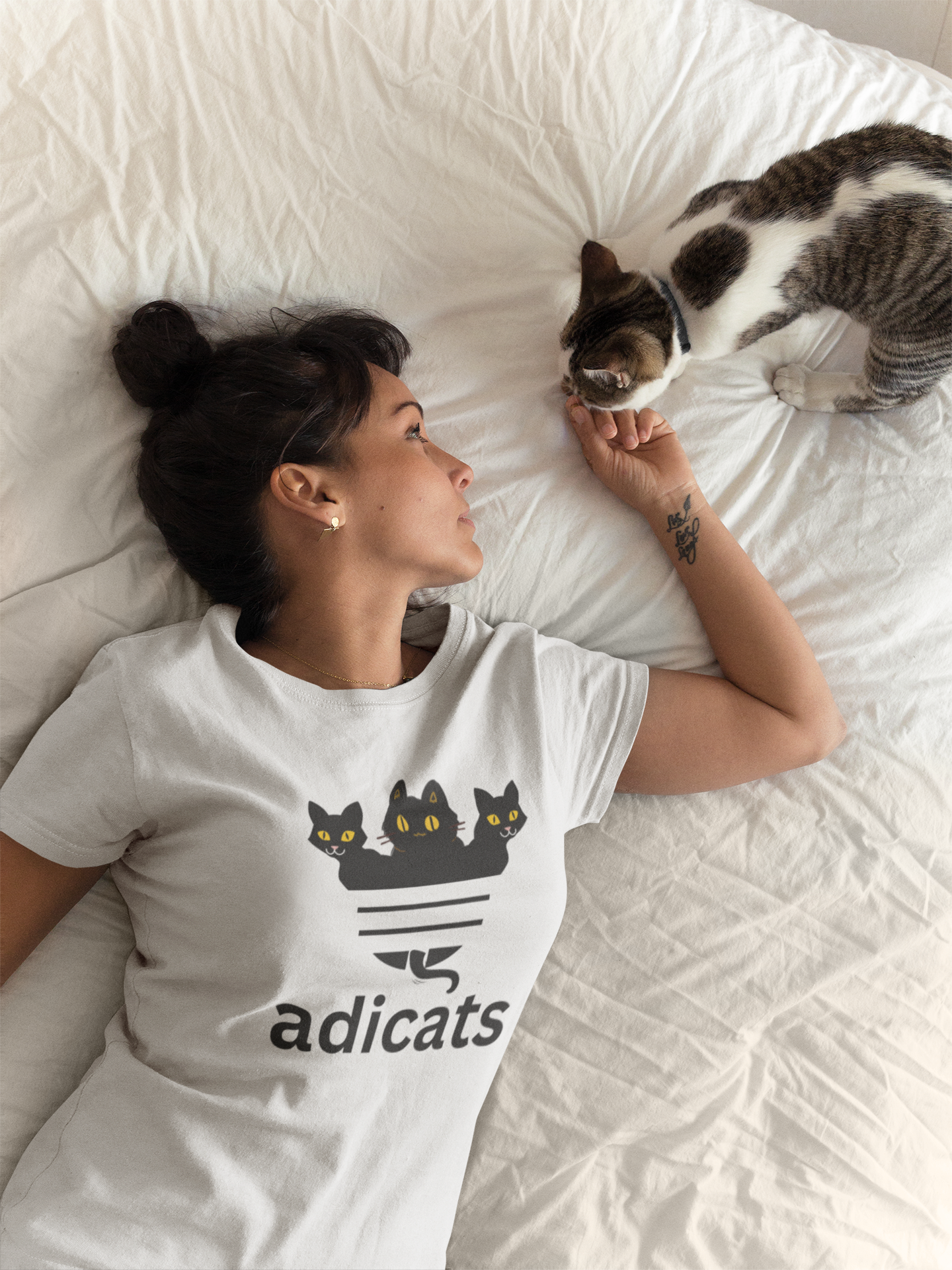 adicats t-shirt, unisex cat t-shirt