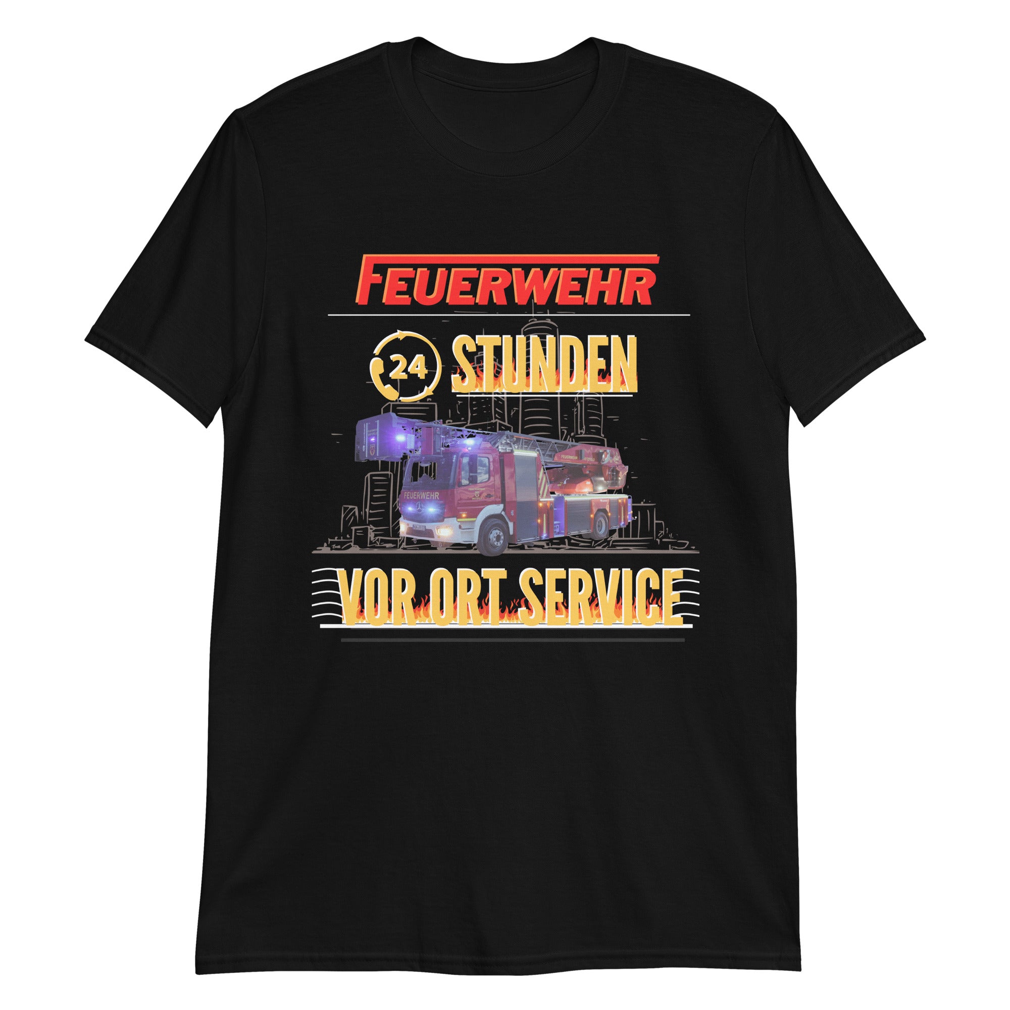 Fire Department 24 Hour On-Site Service T-Shirt