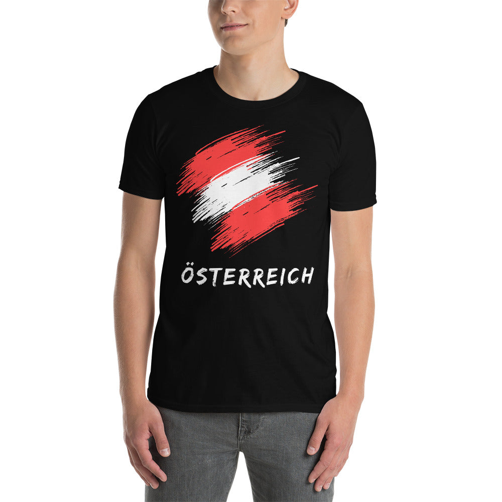 Austria Flag Unisex T-Shirt