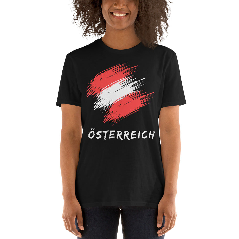 Austria Flag Unisex T-Shirt