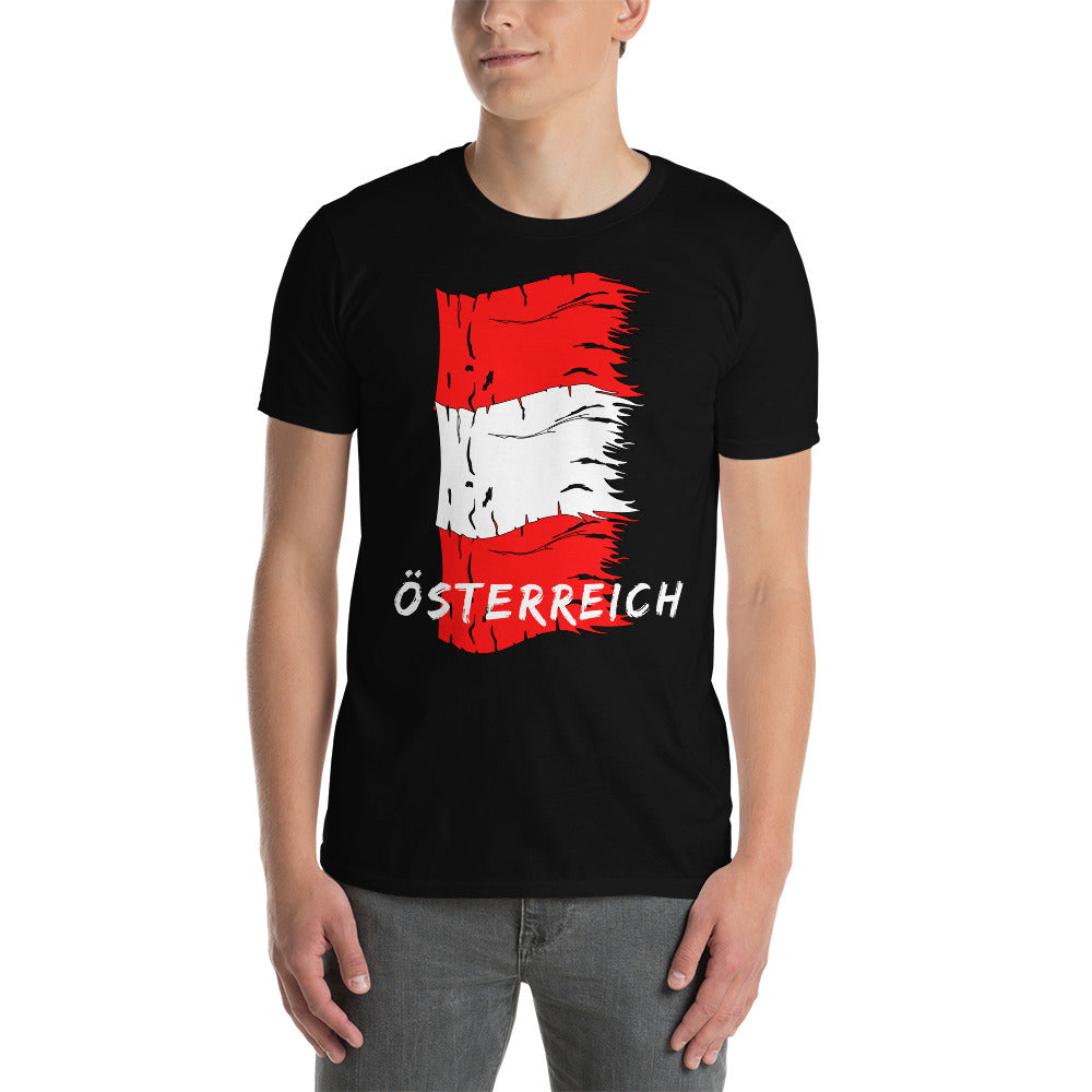 Austria Flag Shirt Unisex T-Shirt