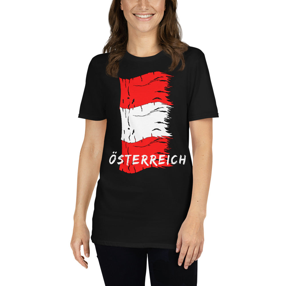 Austria Flag Shirt Unisex T-Shirt