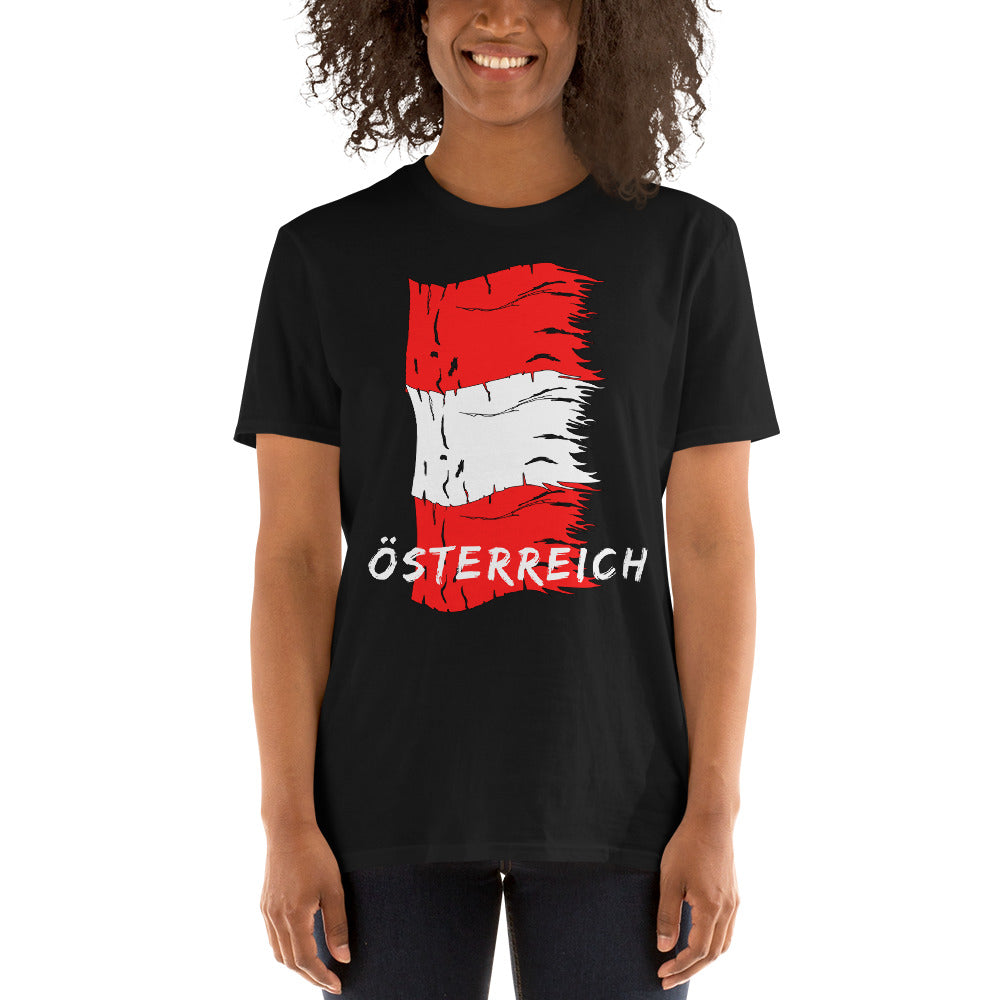 Austria Flag Shirt Unisex T-Shirt