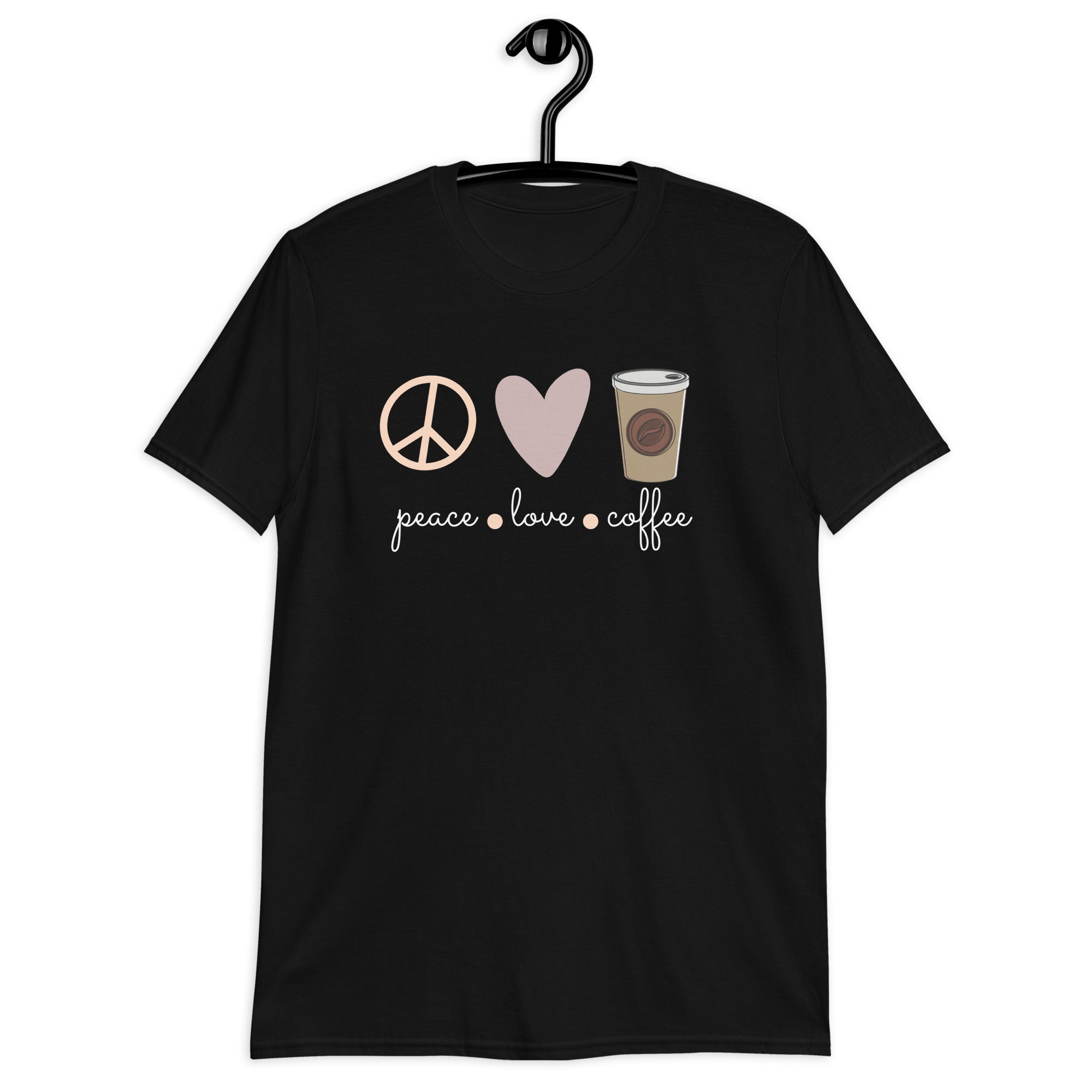 Peace.love.coffee unisex t-shirt