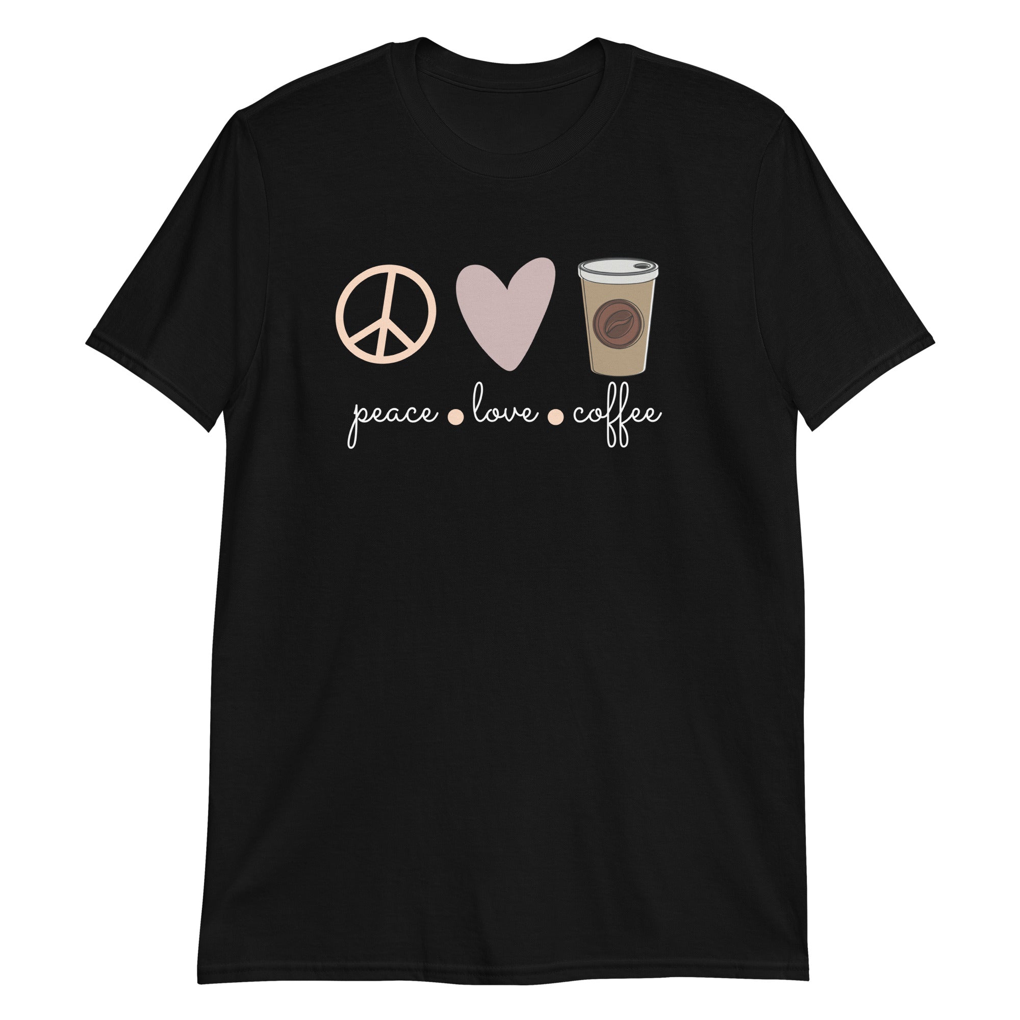 Peace.love.coffee unisex t-shirt