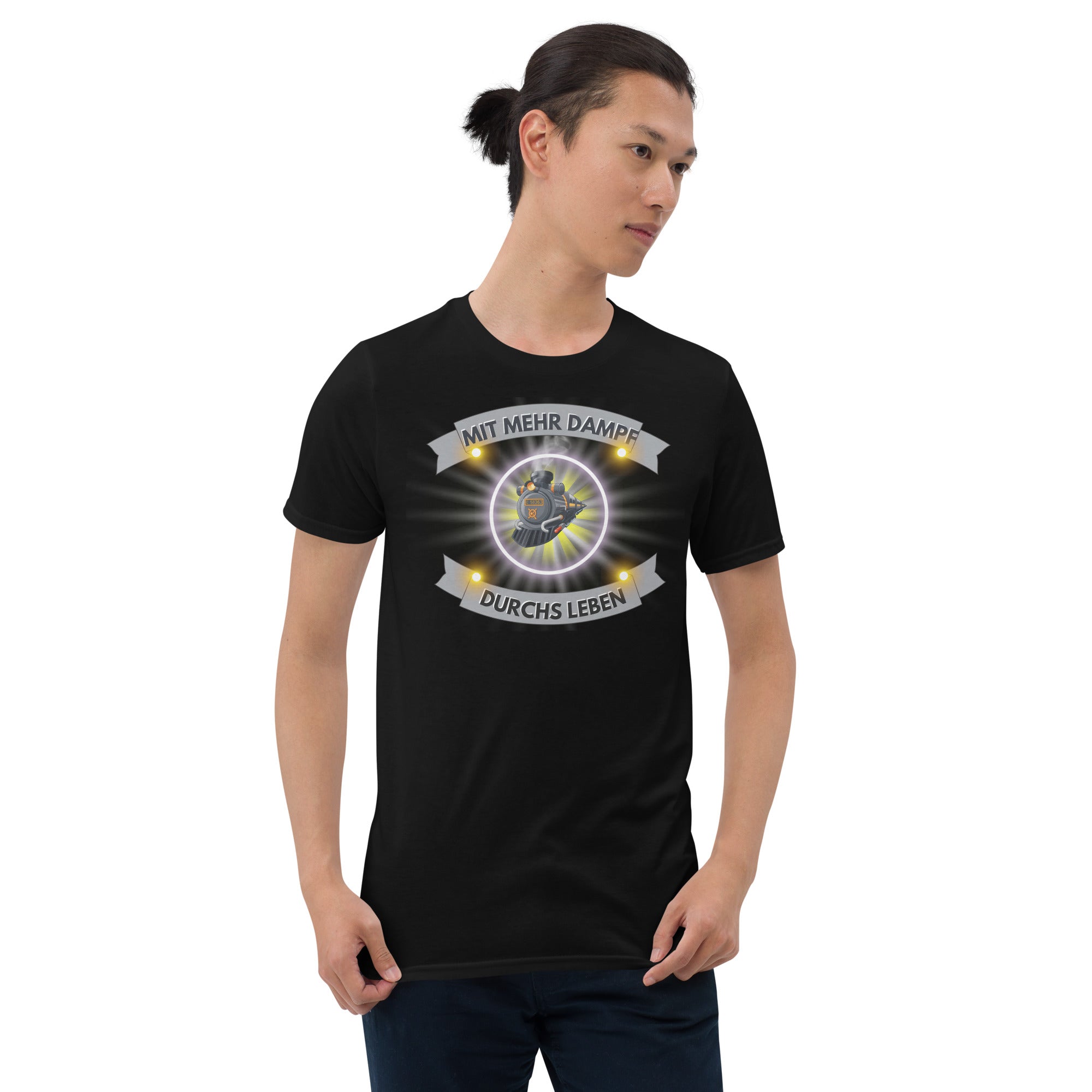 With more steam through life Unisex T-Shirt