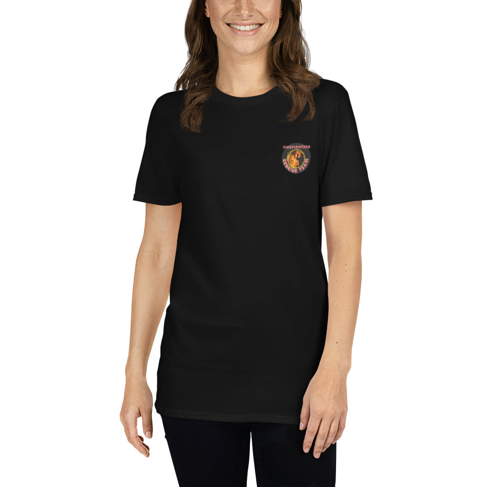 Fire fighters rescue team unisex t-shirt