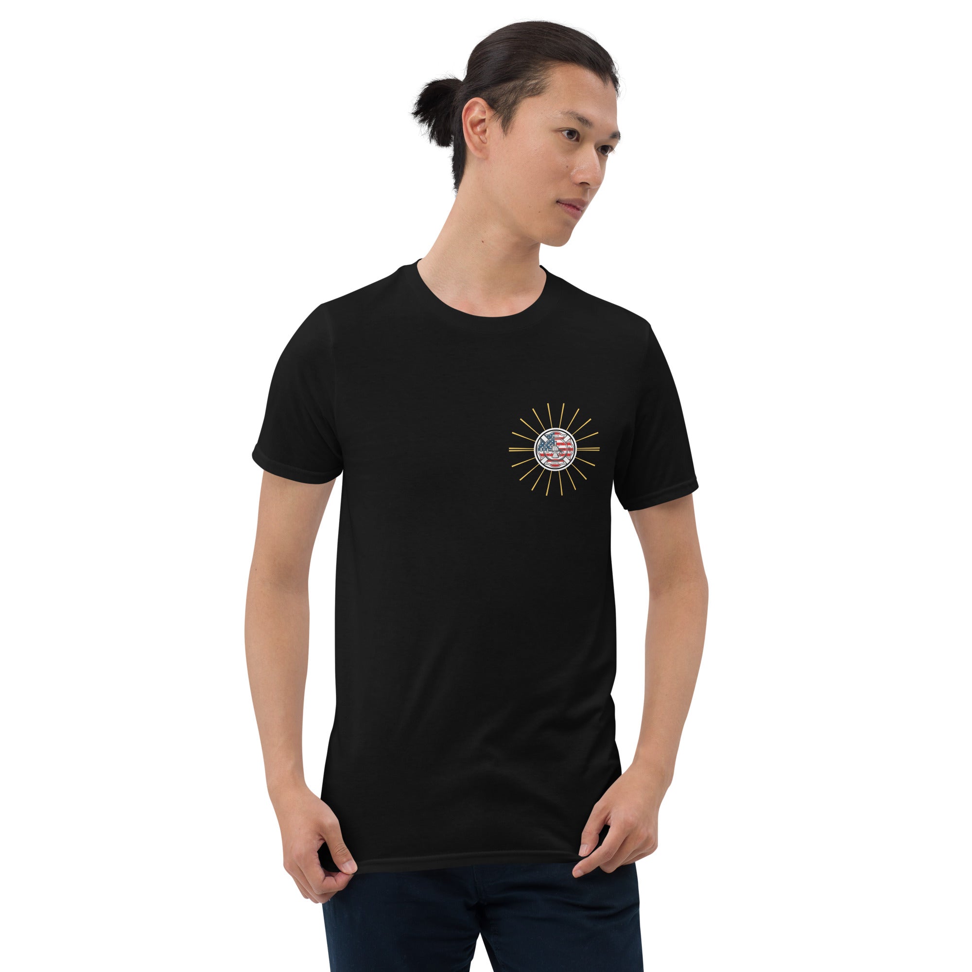 Firefighter USA unisex t-shirt