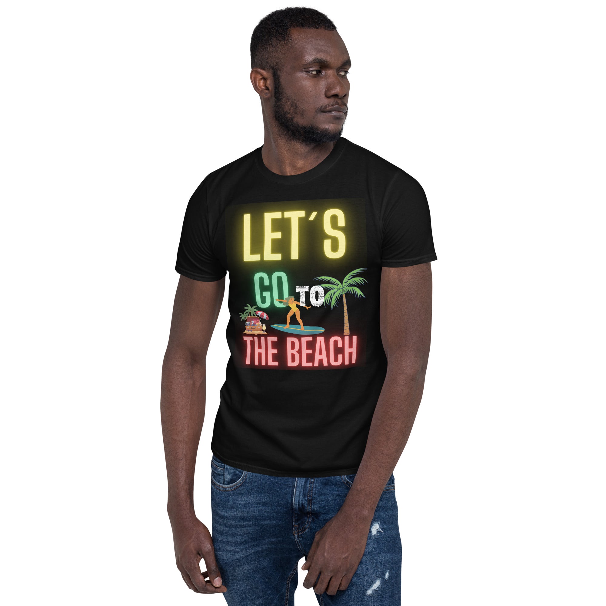 Let's go to the beach unisex T-shirt