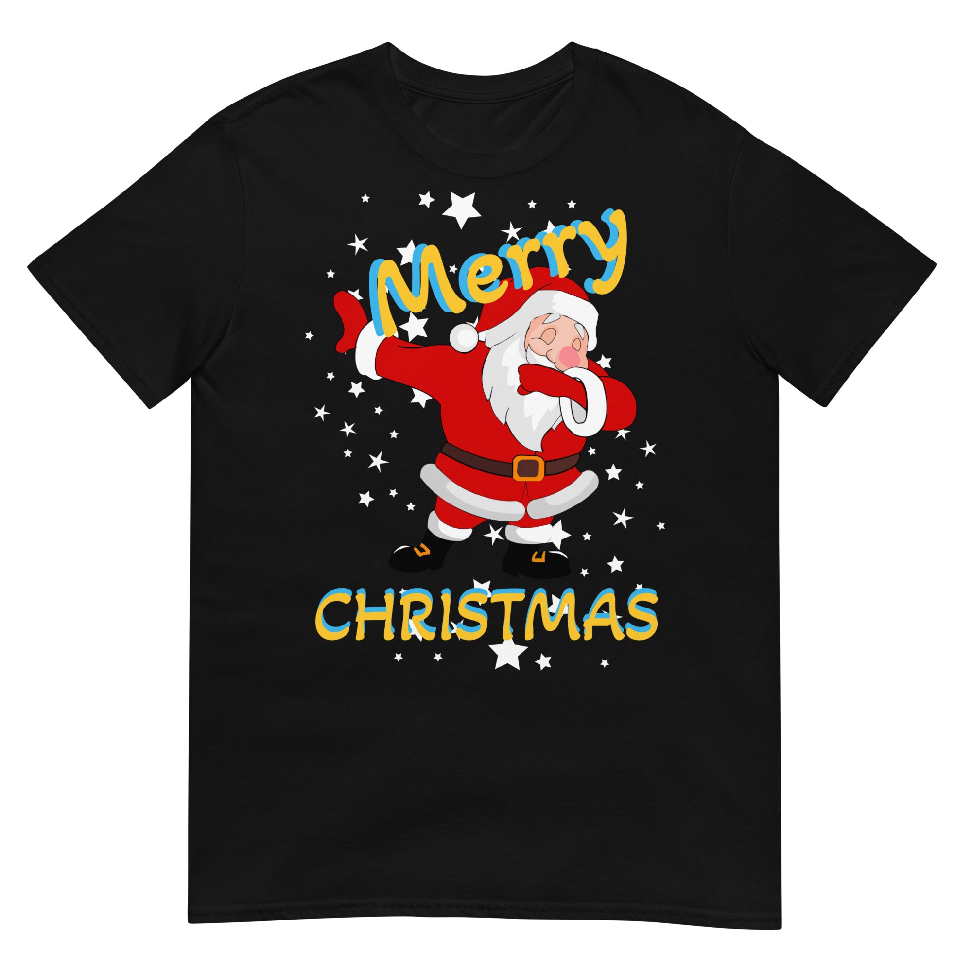 Merry Christmas, Santa Claus, Holy night, short-sleeve unisex t-shirt