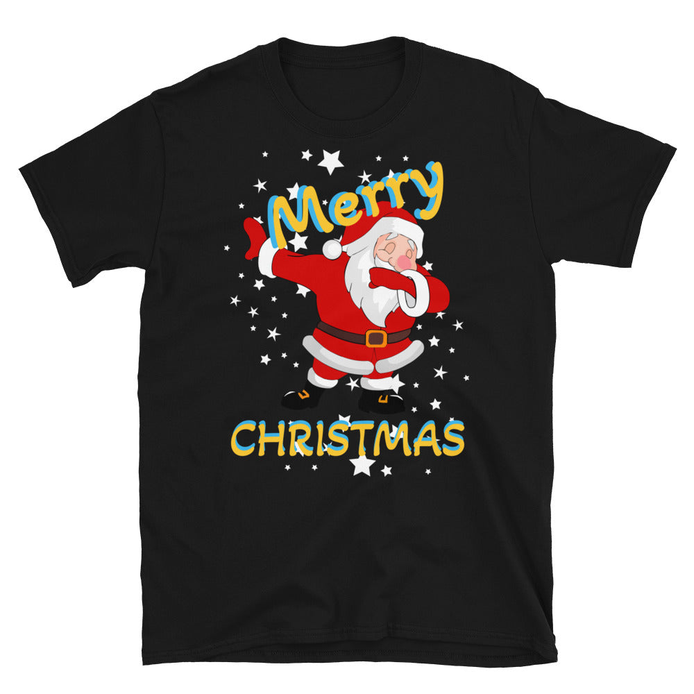 Merry Christmas, Santa Claus, Holy night, short-sleeve unisex t-shirt