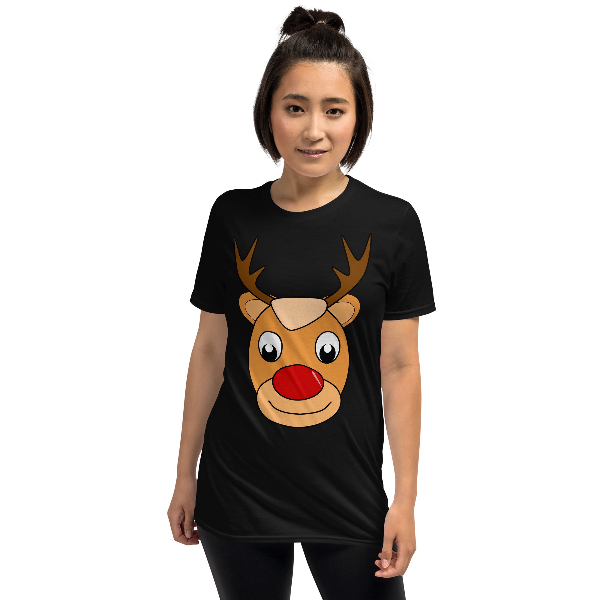 Rudolf, christmas, holy night, Short-Sleeve Unisex T-Shirt