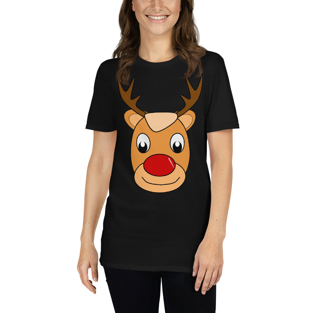 Rudolf, christmas, holy night, Short-Sleeve Unisex T-Shirt