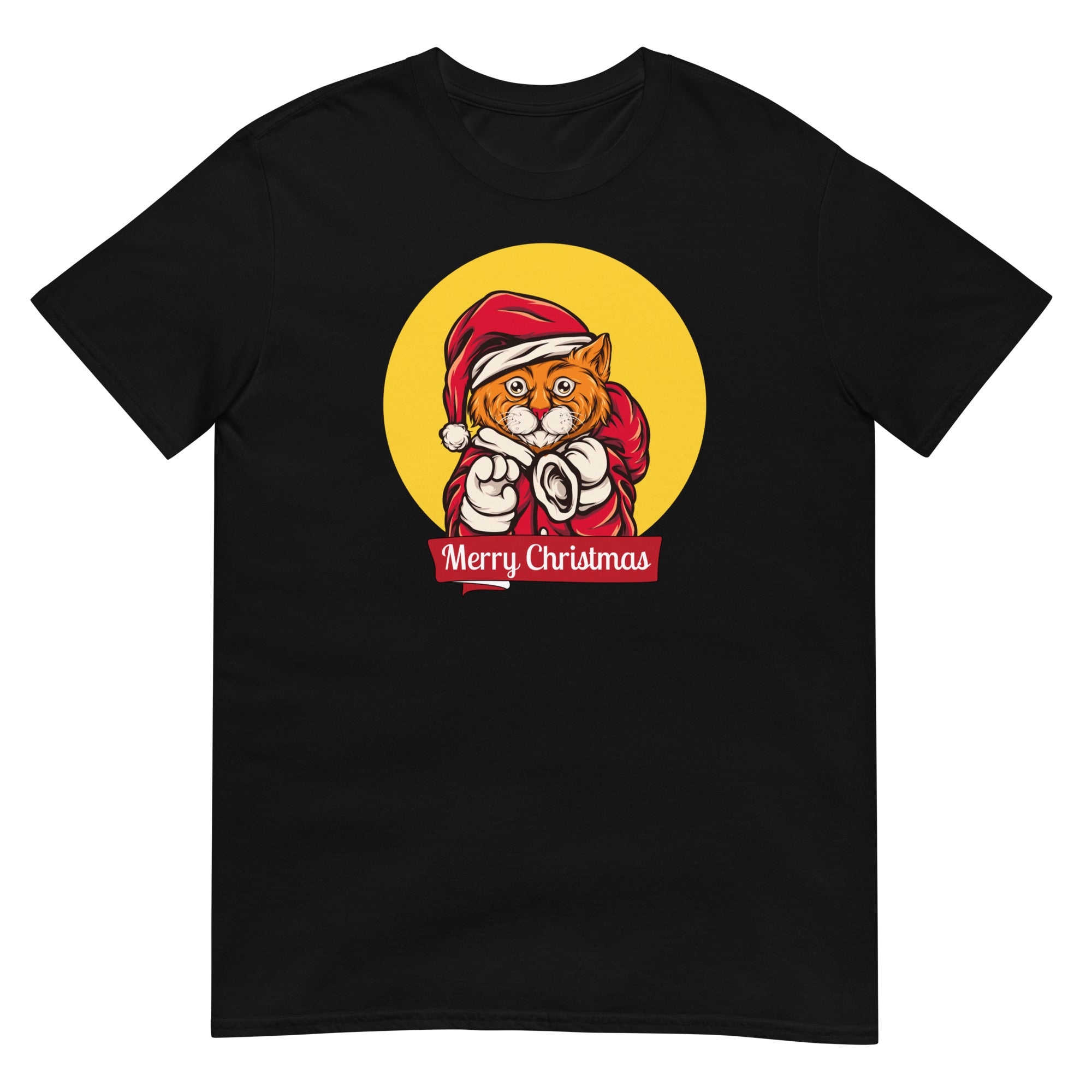 Holy cat, merry christmas, Short-Sleeve Unisex T-Shirt