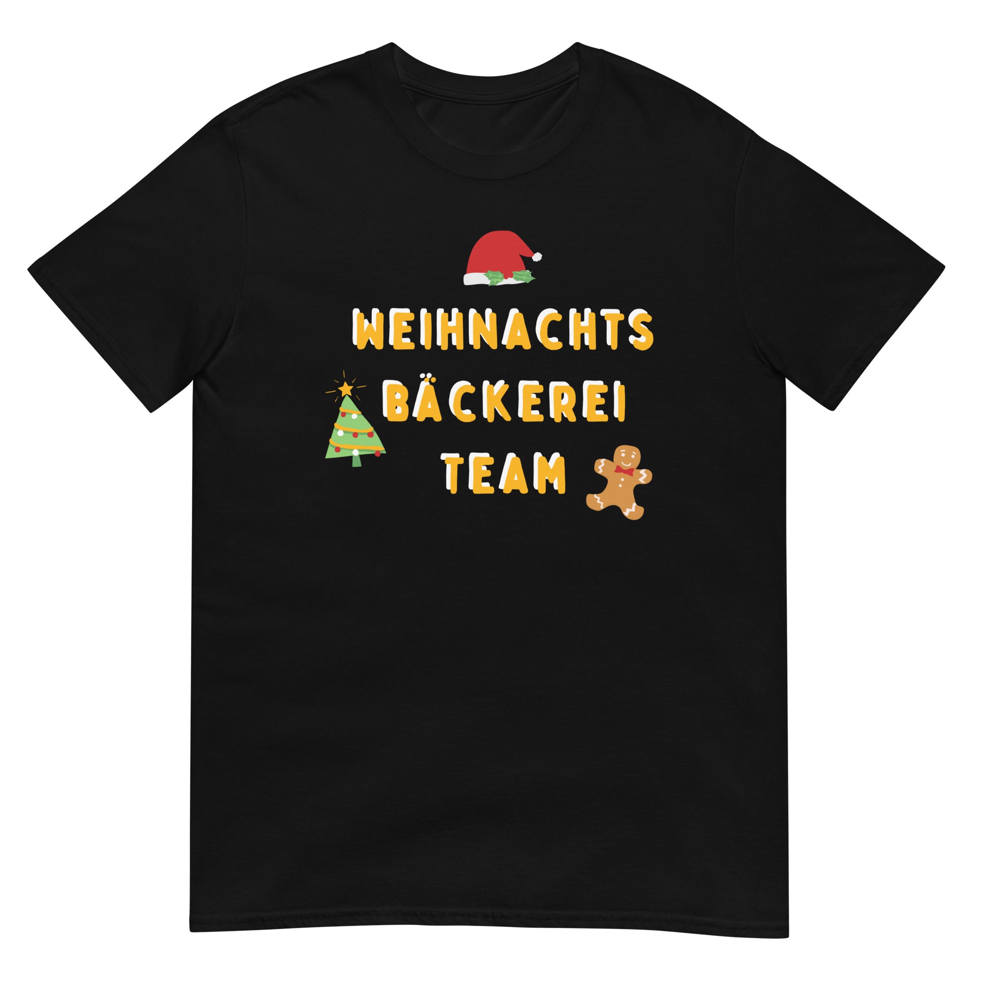 Christmas Bakery Team, Santa Claus T-Shirt, Christmas Shirt, Christmas Gift, Personalized T-Shirt, Short Sleeve Unisex T-Shirt