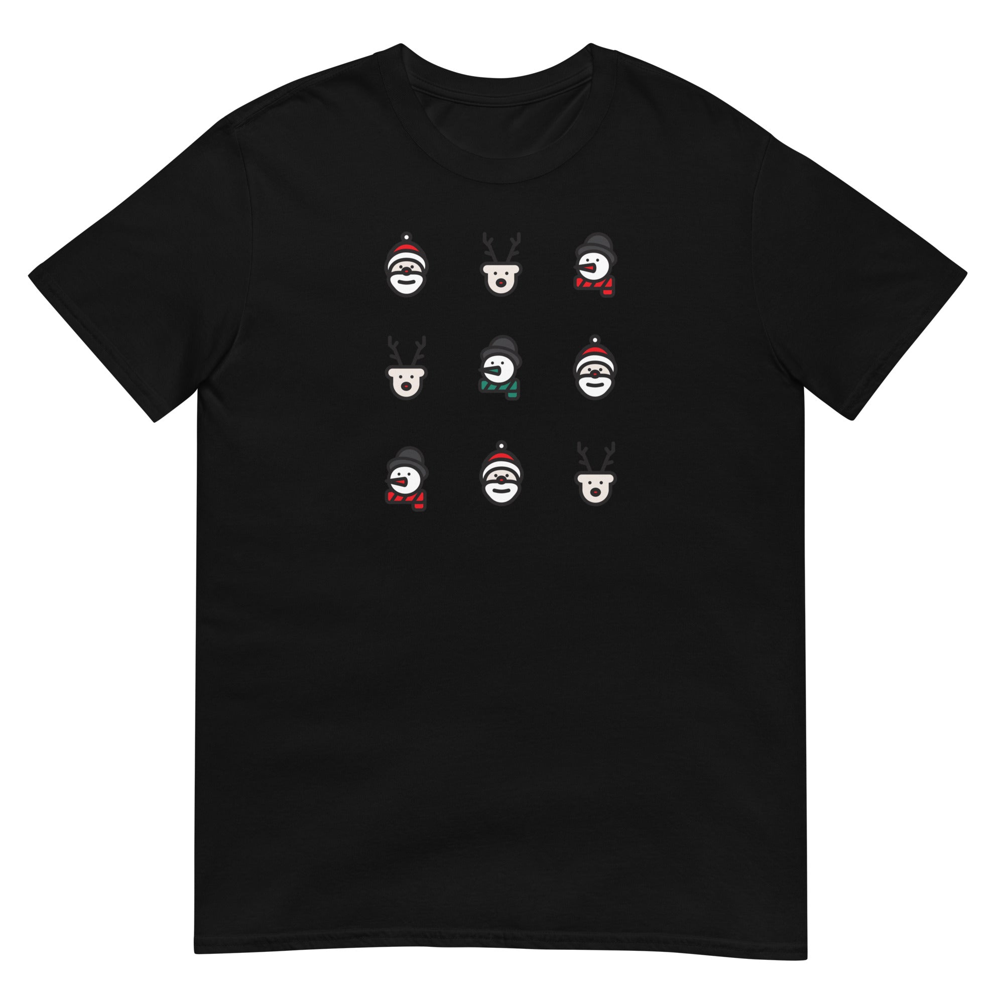 Christmas Figures, Short Sleeve Unisex T-Shirt