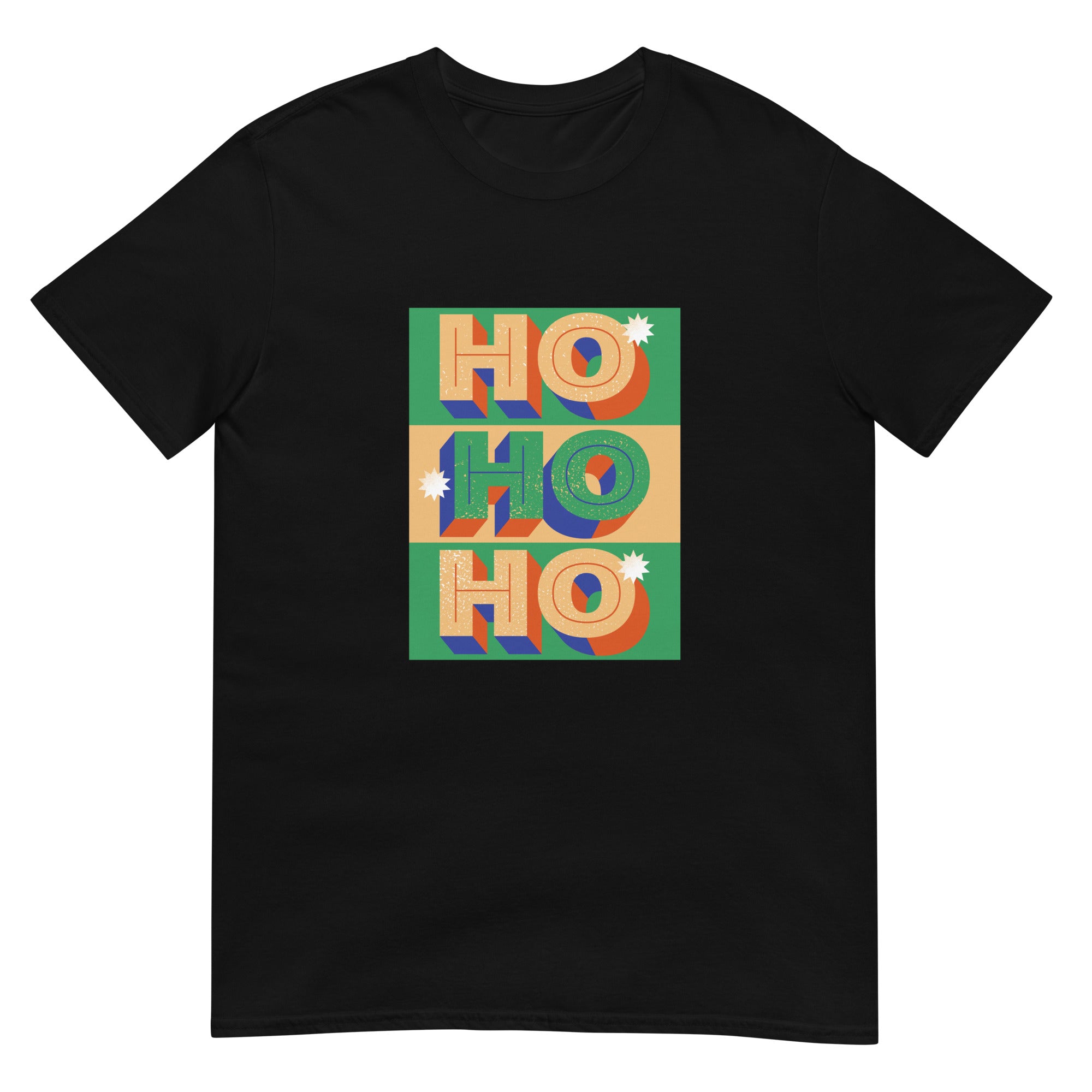 HOHOH, Merry Christmas, Short Sleeve Unisex T-Shirt