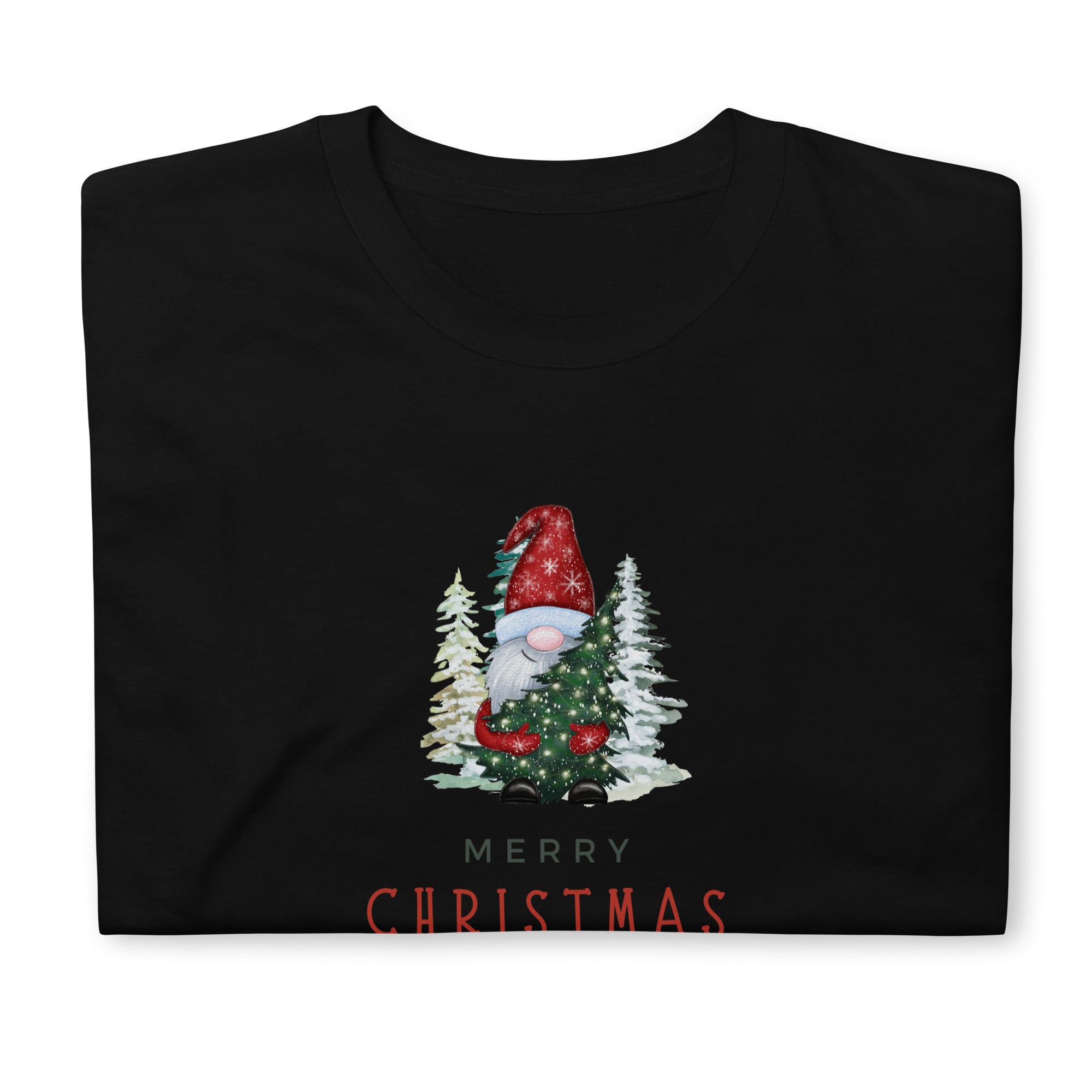 Merry christmas, happy new year, short-sleeve unisex t-shirt