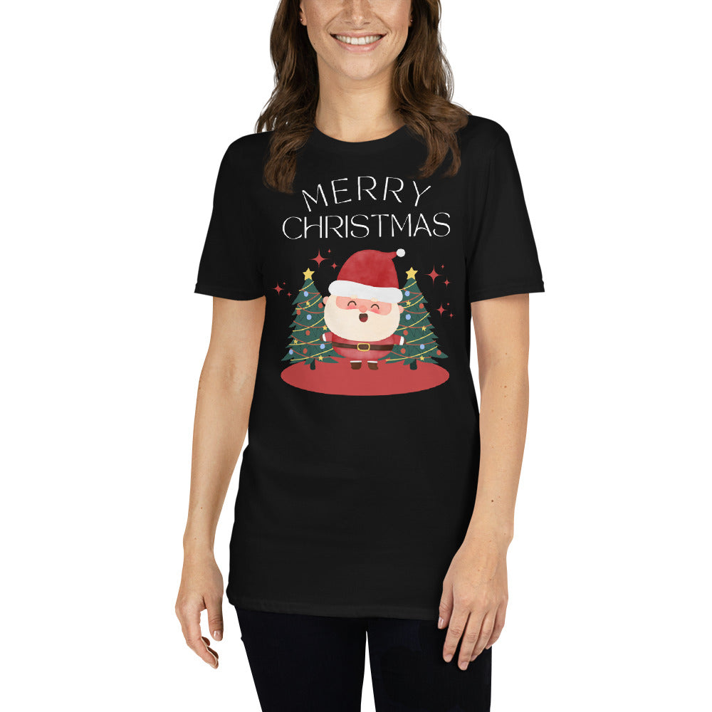 Merry christmas t-shirt, short-sleeve unisex t-shirt