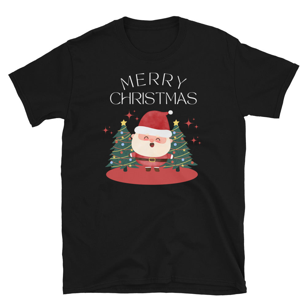 Merry christmas t-shirt, short-sleeve unisex t-shirt