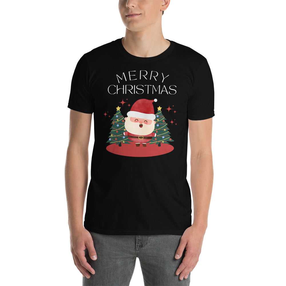 Merry christmas t-shirt, short-sleeve unisex t-shirt